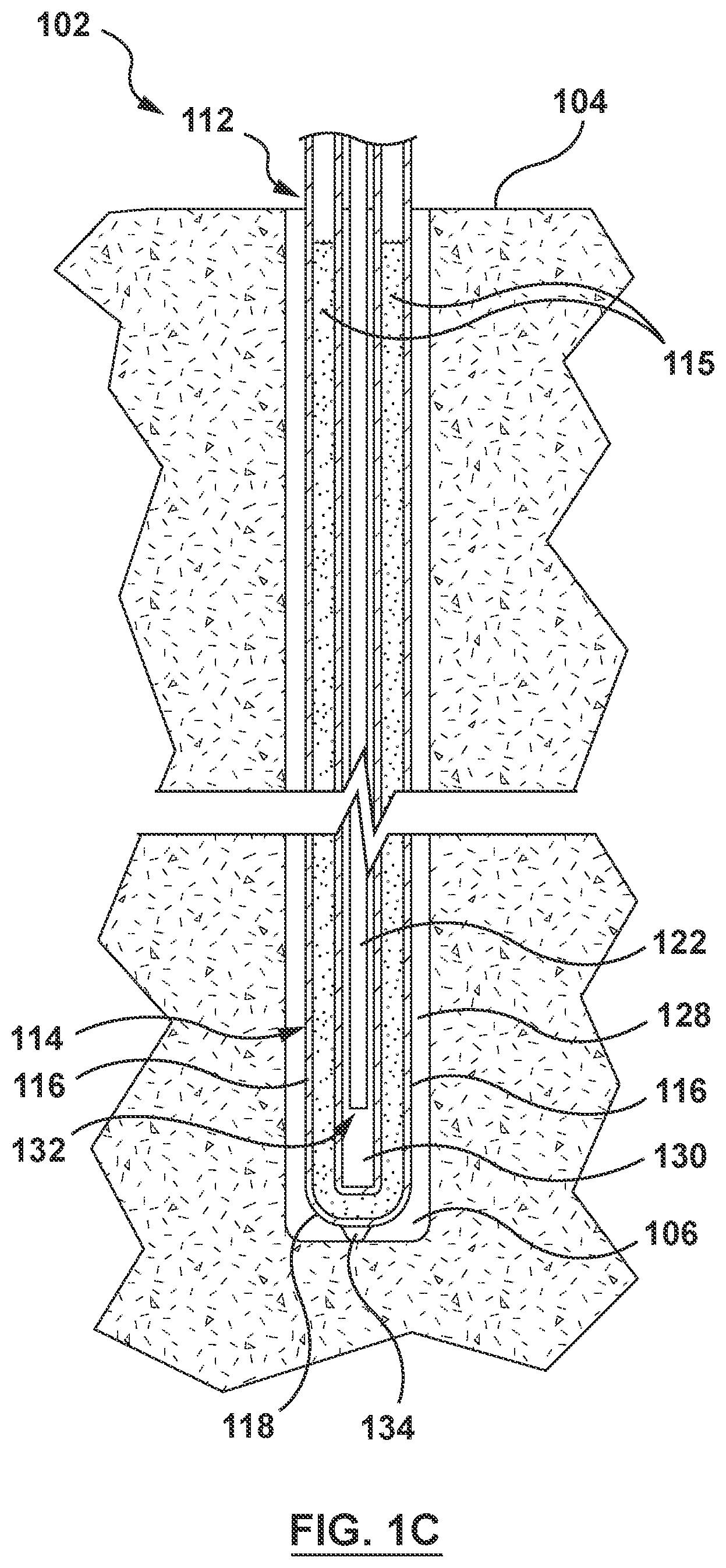 Patent US12320554 Figure 4 – Method and apparatus for installing geothermal heat exchanger