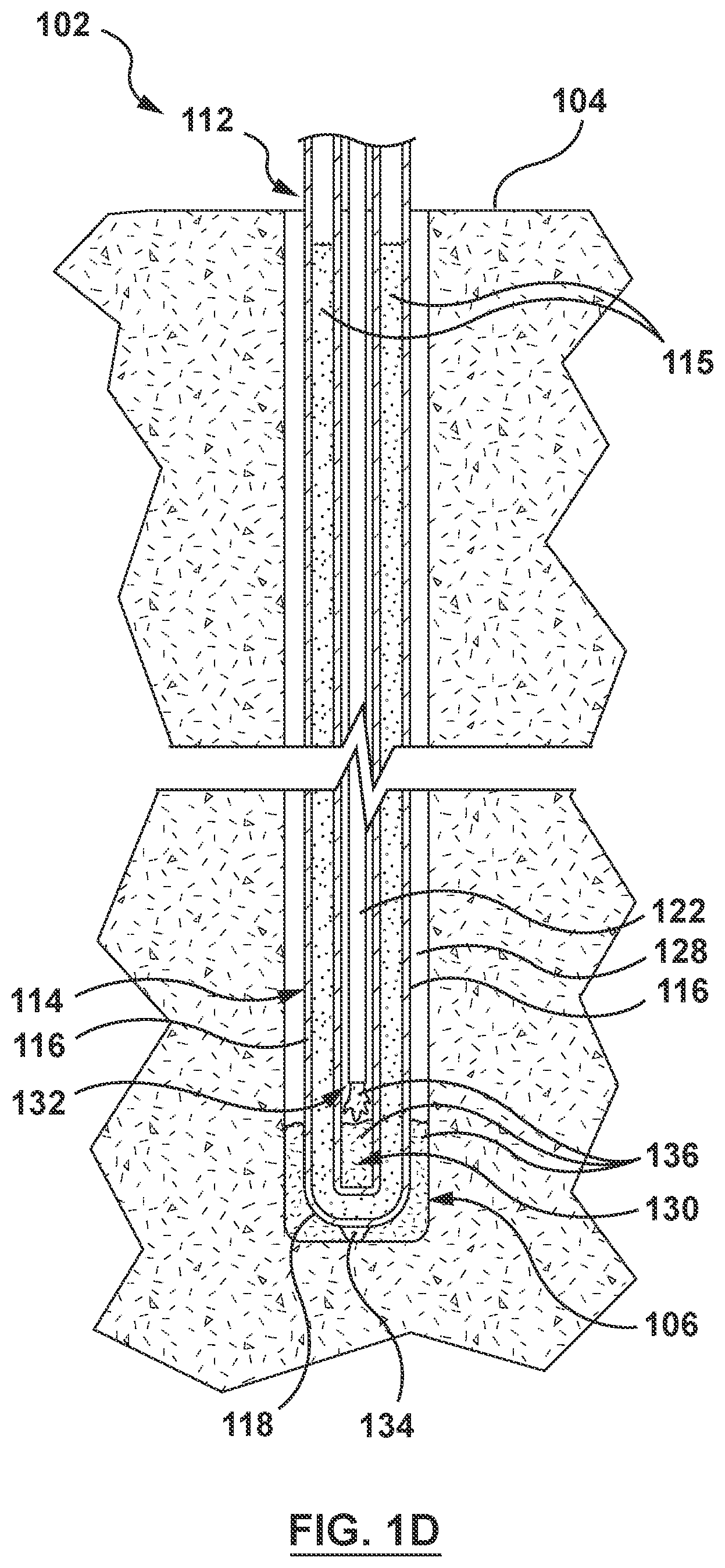 Patent US12320554 Figure 5 – Method and apparatus for installing geothermal heat exchanger