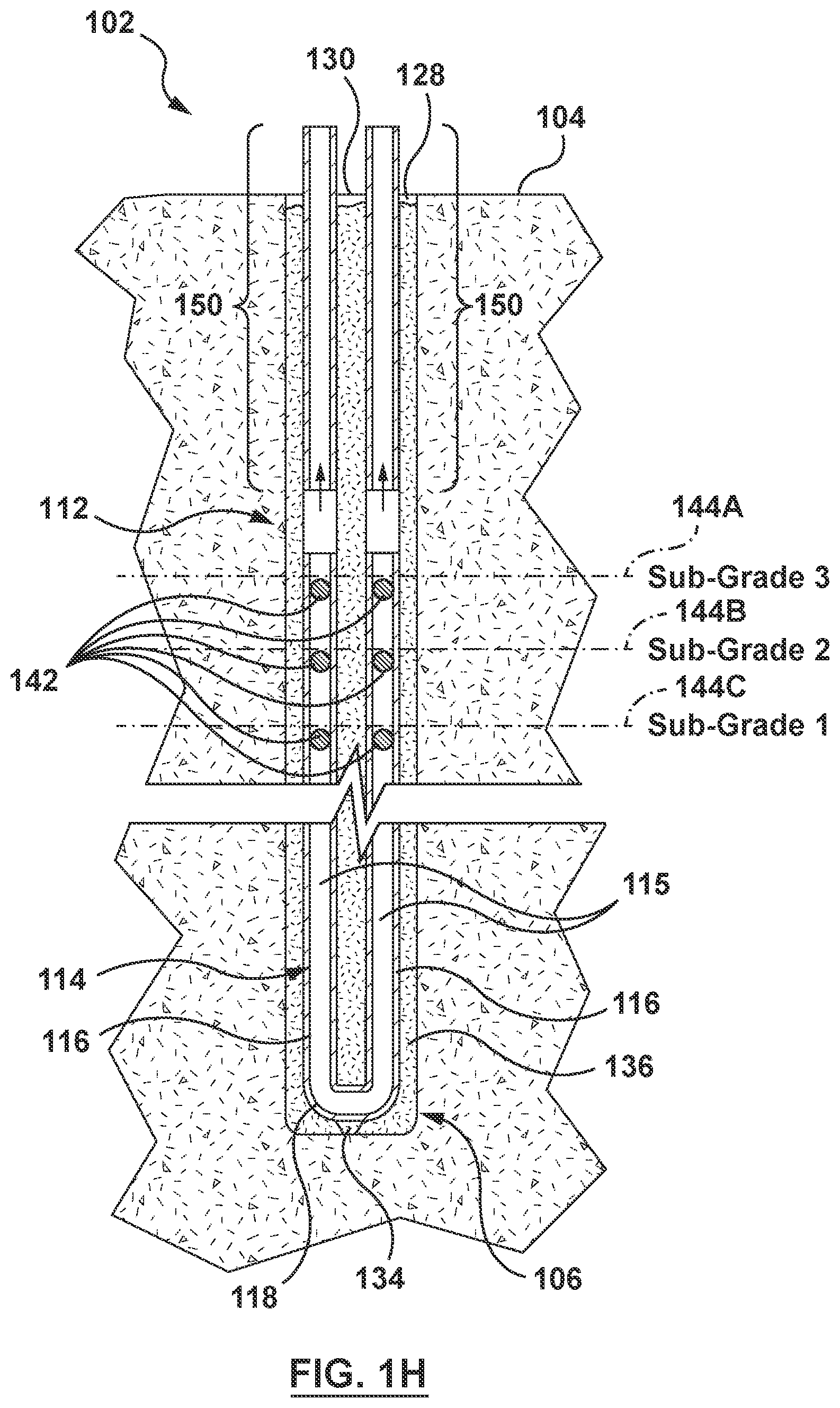 Patent US12320554 Figure 9 – Method and apparatus for installing geothermal heat exchanger