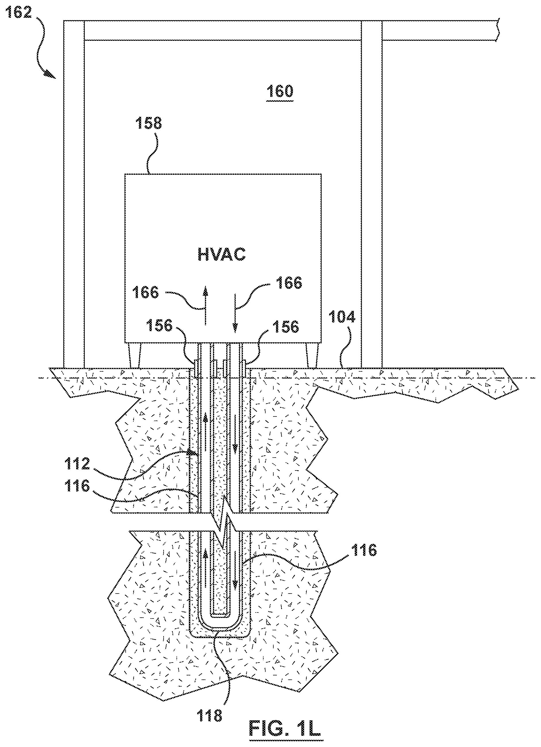 Patent US12320554 Figure 13 – Method and apparatus for installing geothermal heat exchanger