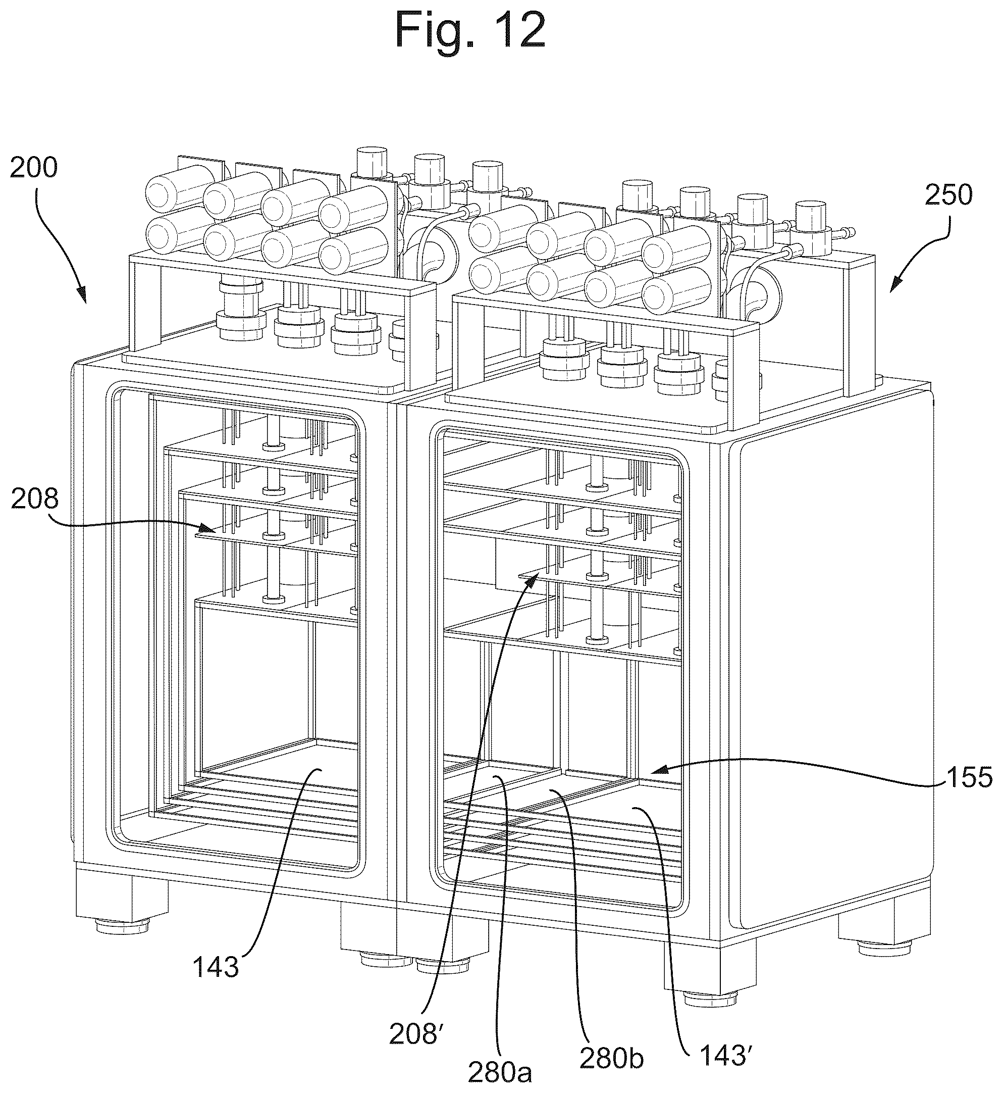 Patent US12320557 Figure 7 – Cryogenic cooling system