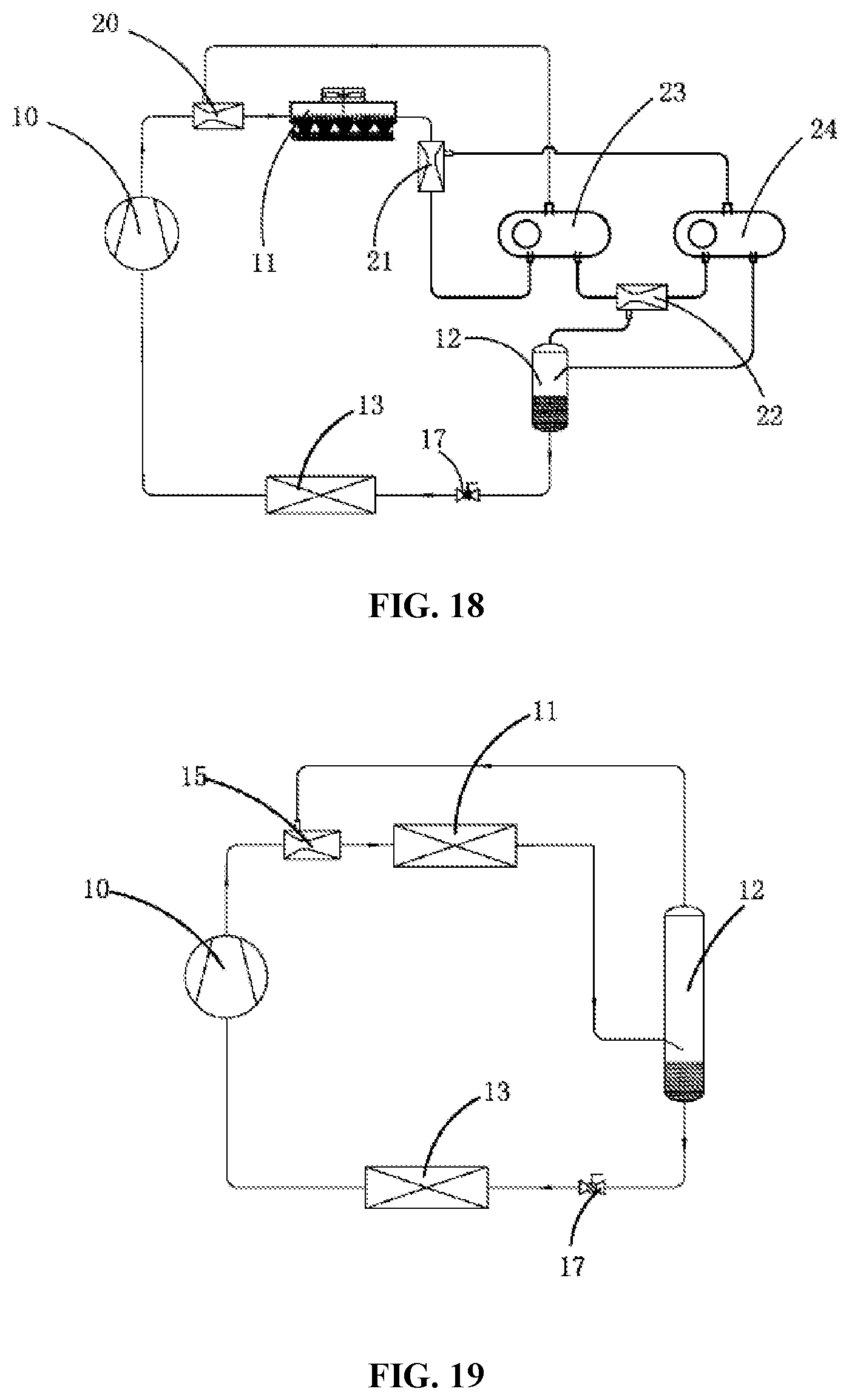 Patent US12320560 Figure 11 – Carbon dioxide refrigerating system and refrigerating method thereof