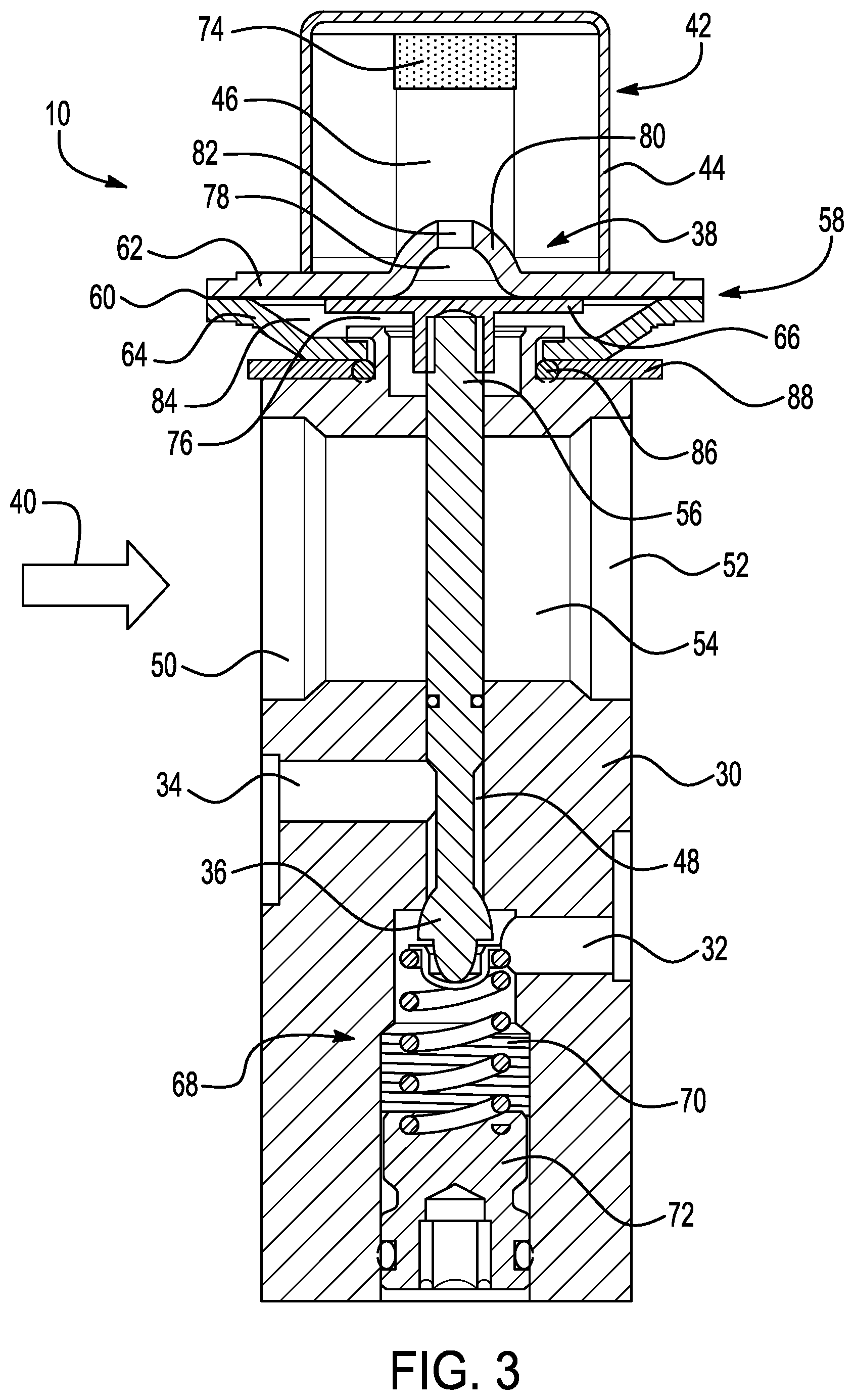 Patent US12320562 Figure 3 – Air conditioning and heat pump system with bulbless thermostatic expansion valve