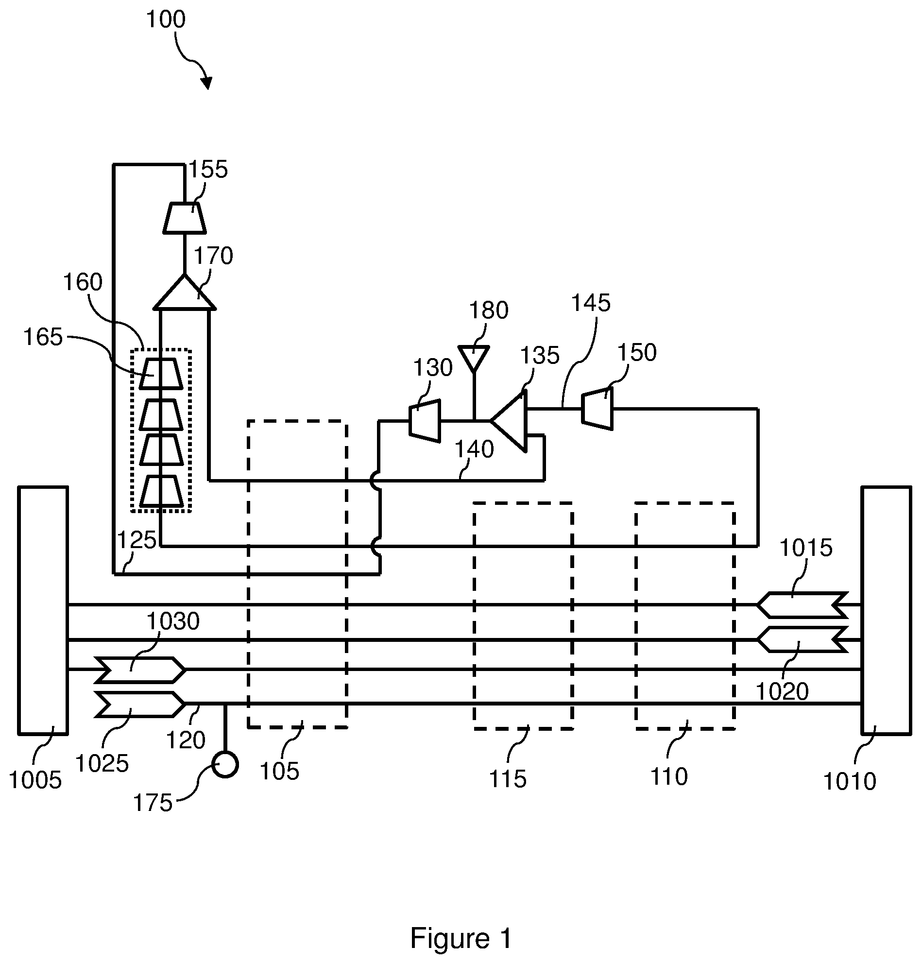 Patent US12320564 Figure 1 – Device and method for pre-cooling a stream of gas