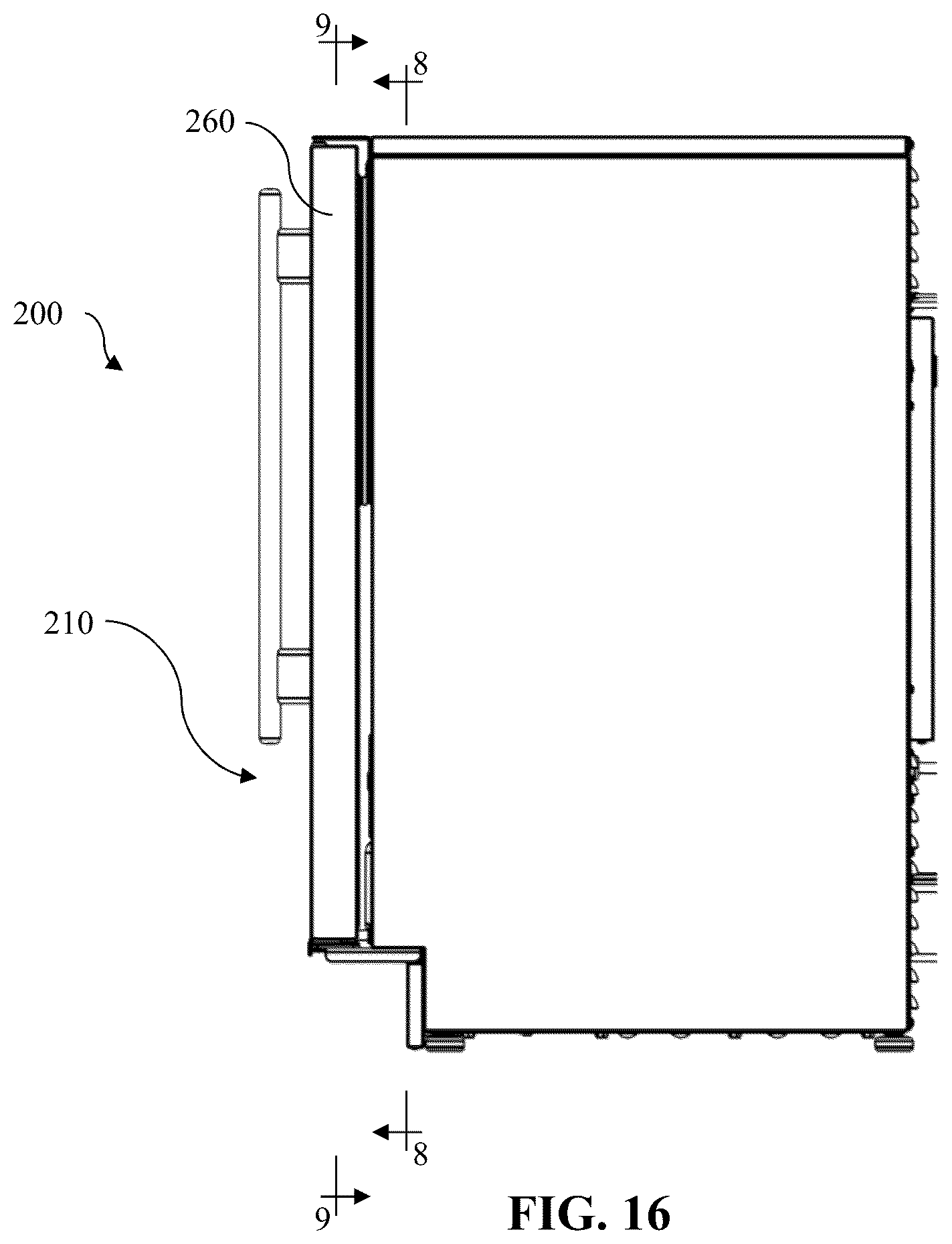 Patent US12320570 Figure 16 – Ice bin with magnetized scoop and method of manufacture and use