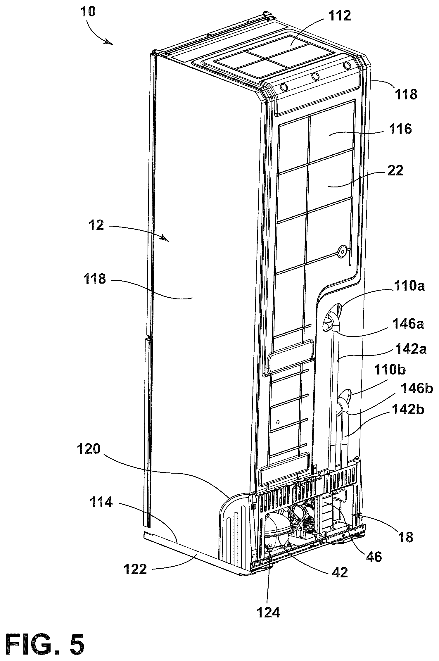 Patent US12320571 Figure 5 – Thermal improvements in vis refrigerators