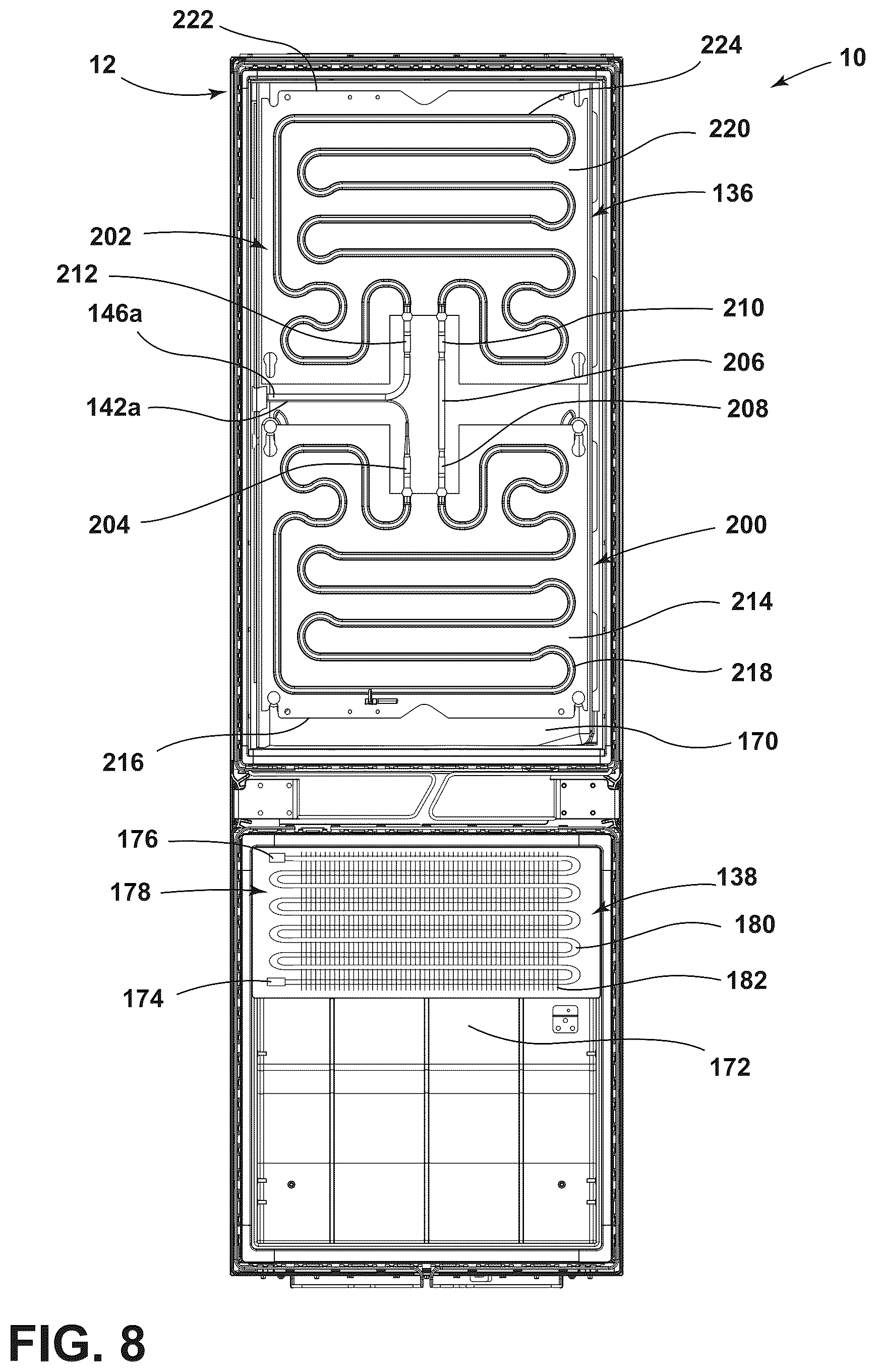 Patent US12320571 Figure 8 – Thermal improvements in vis refrigerators