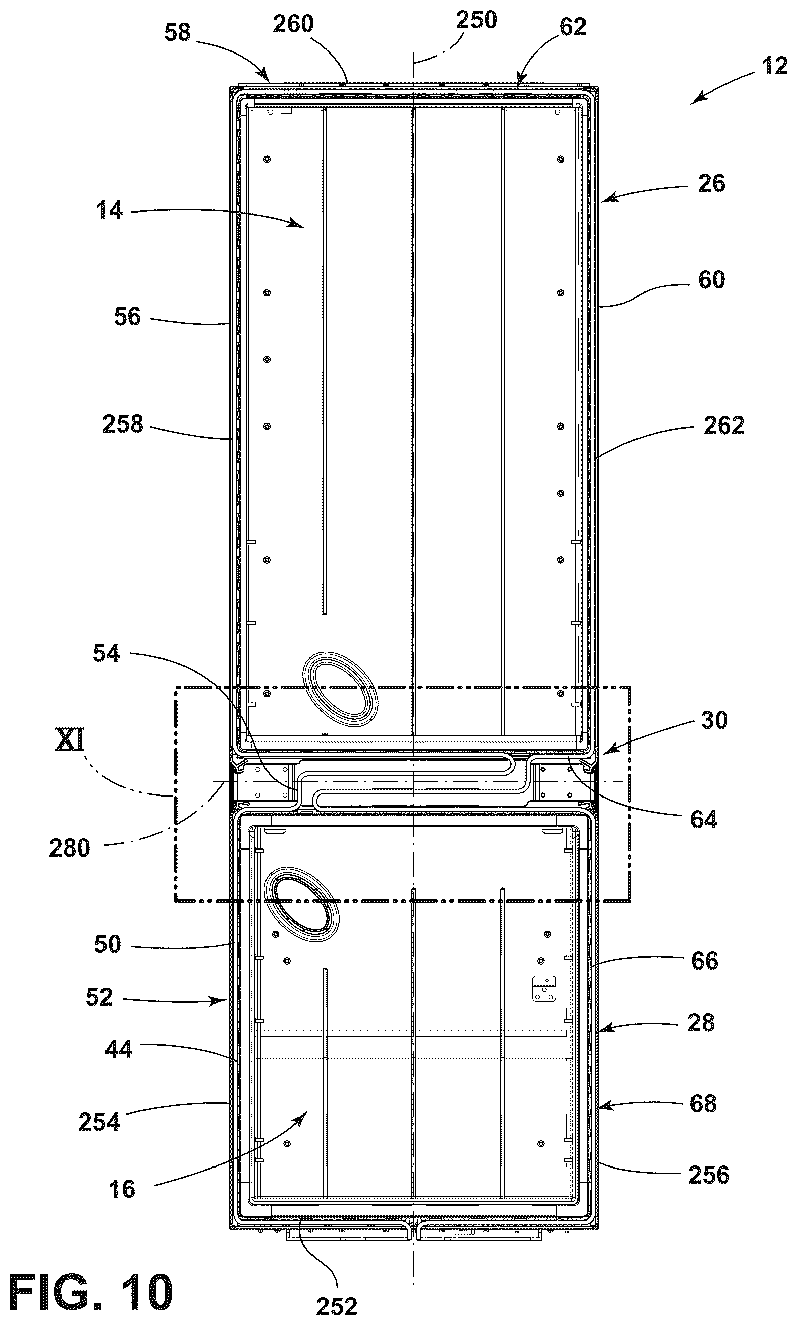 Patent US12320571 Figure 10 – Thermal improvements in vis refrigerators