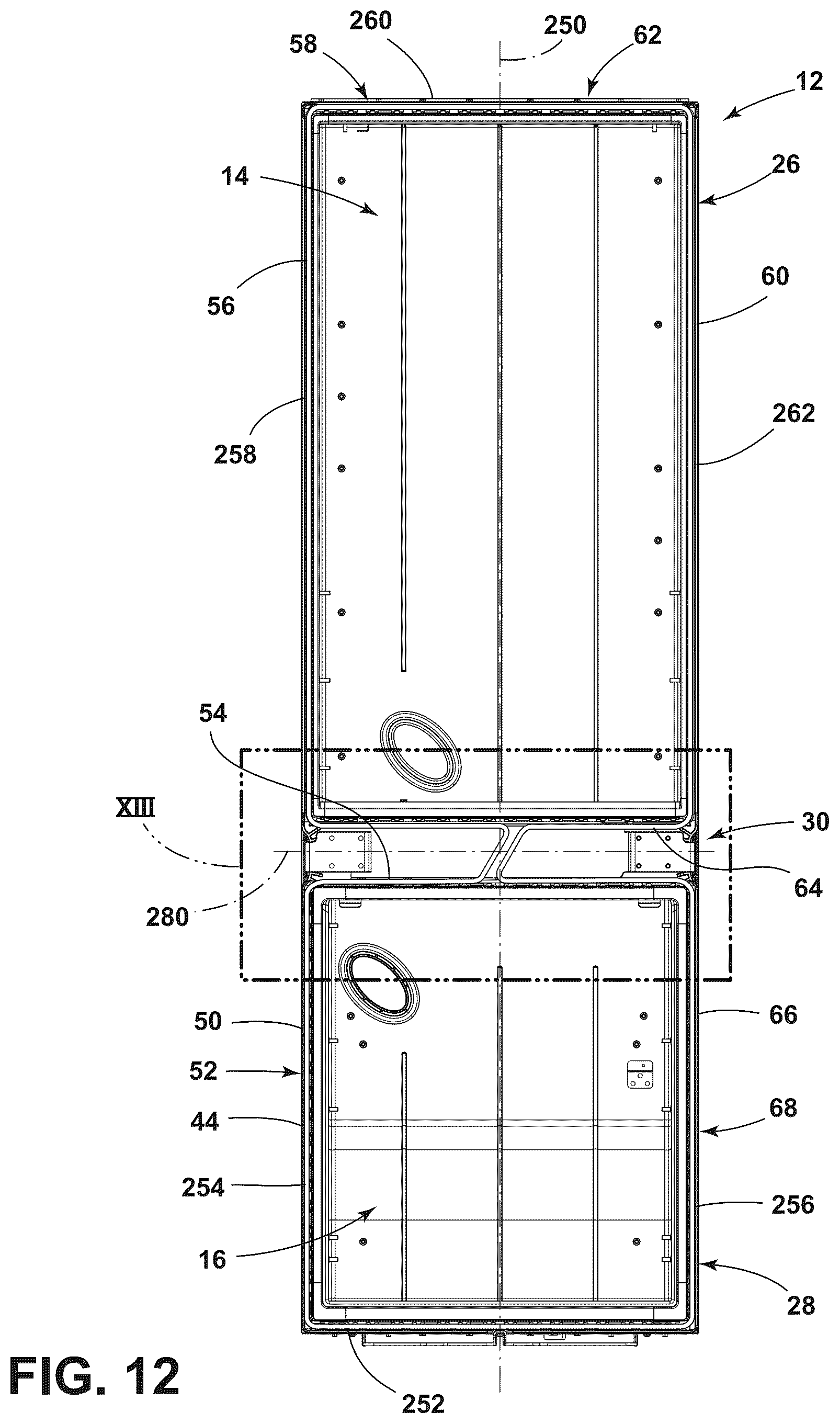 Patent US12320571 Figure 12 – Thermal improvements in vis refrigerators