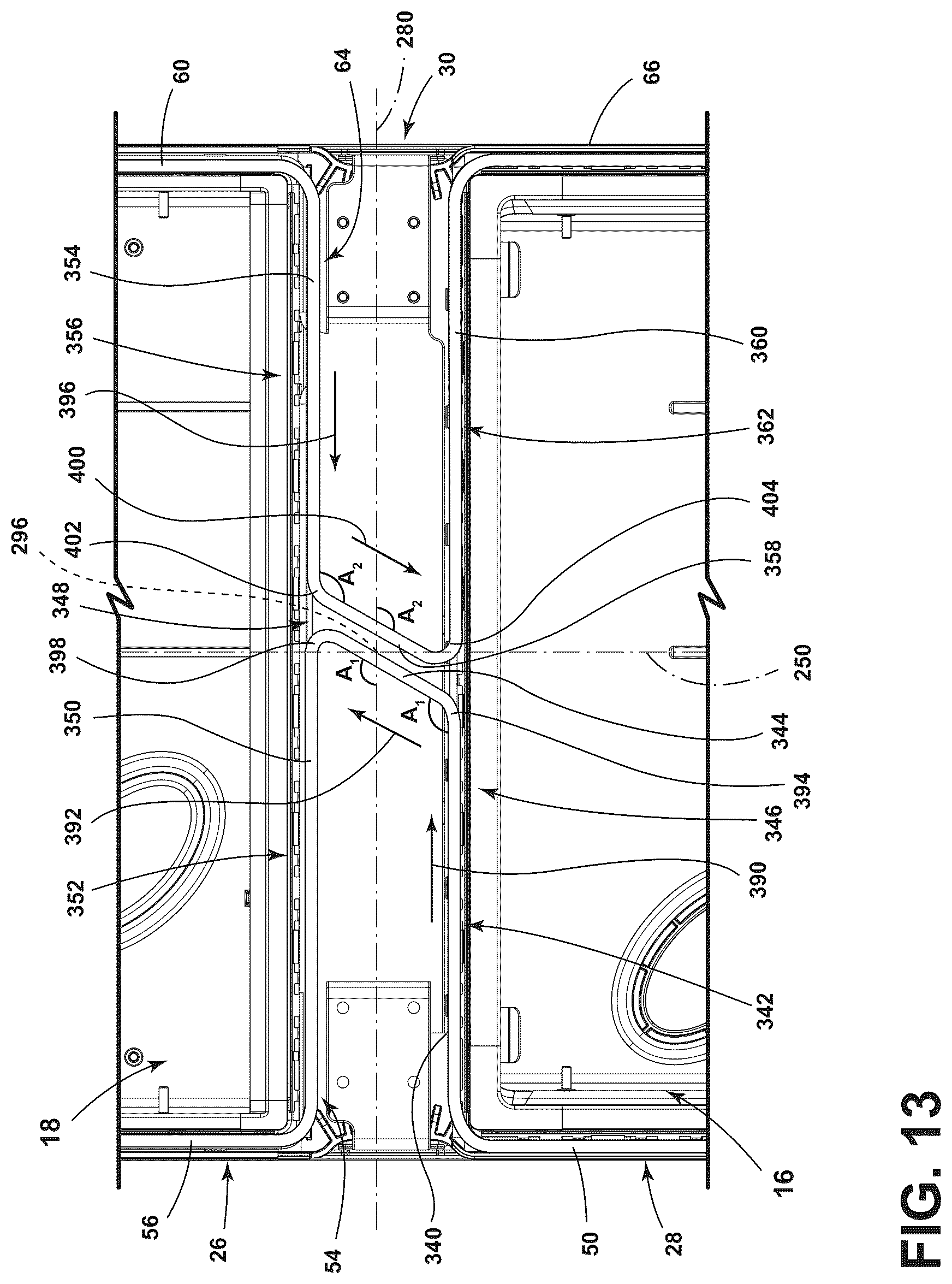 Patent US12320571 Figure 13 – Thermal improvements in vis refrigerators