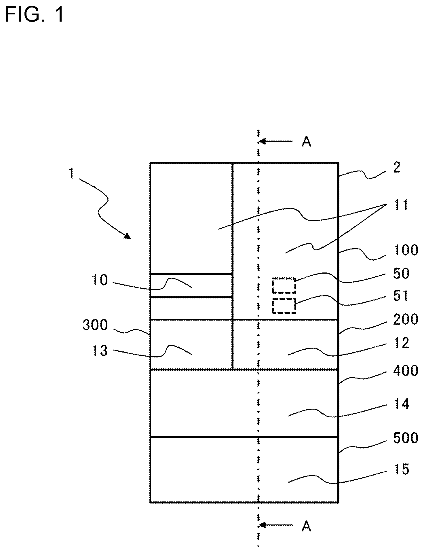 Patent US12320572 Figure 1 – Refrigerator