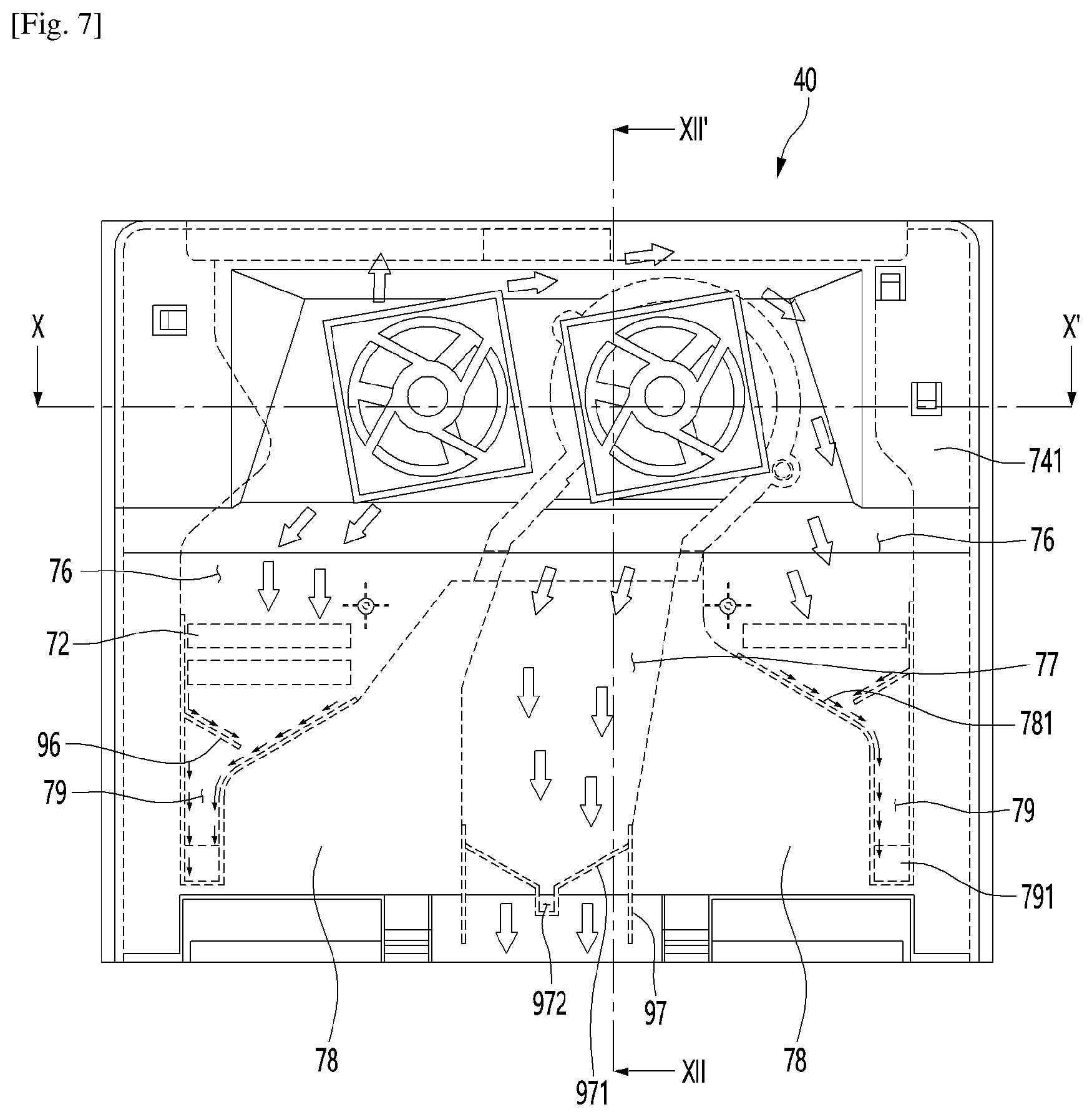 Patent US12320574 Figure 6 – Refrigerator