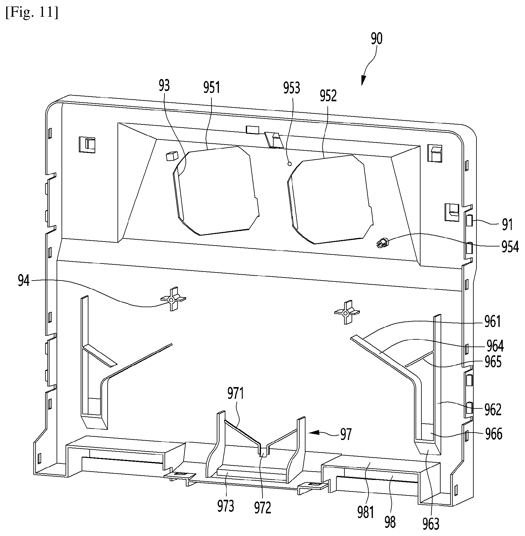 Patent US12320574 Figure 9 – Refrigerator