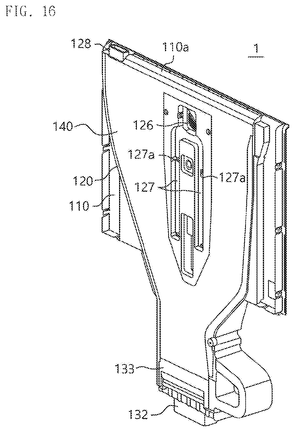 Patent US12320575 Figure 16 – Refrigerator