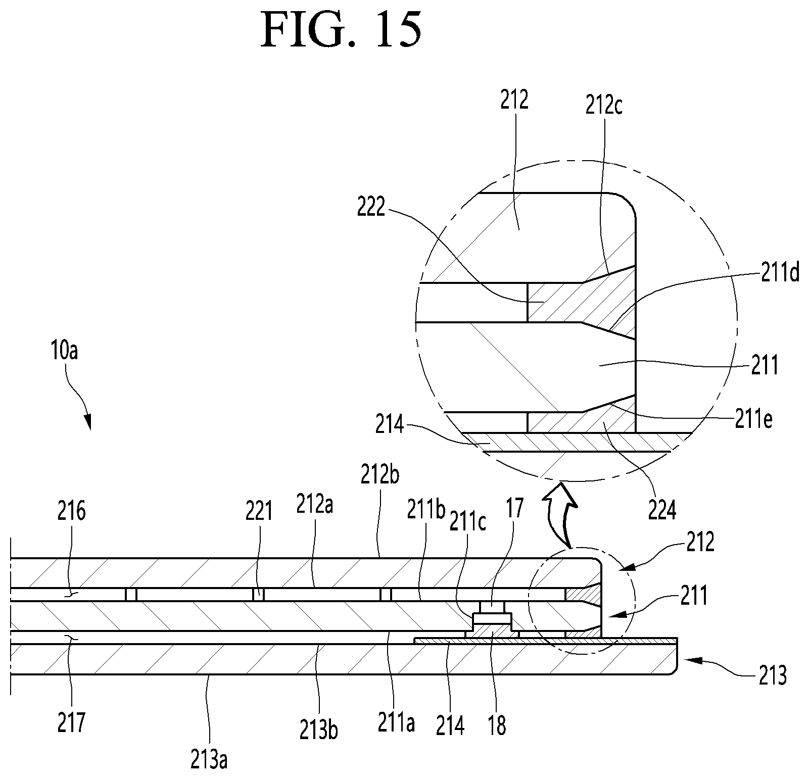 Patent US12320576 Figure 14 – Panel assembly, refrigerator, and home appliances