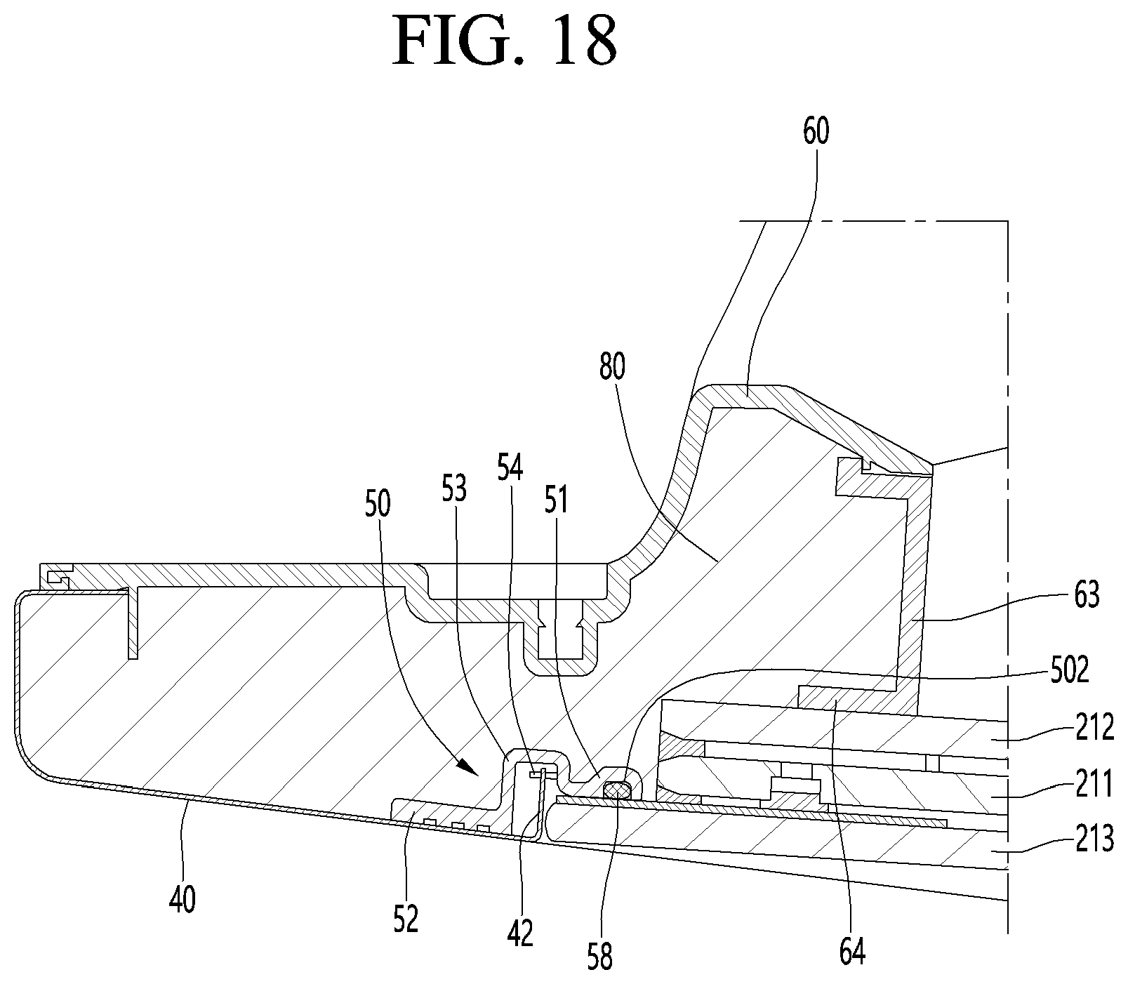 Patent US12320576 Figure 17 – Panel assembly, refrigerator, and home appliances