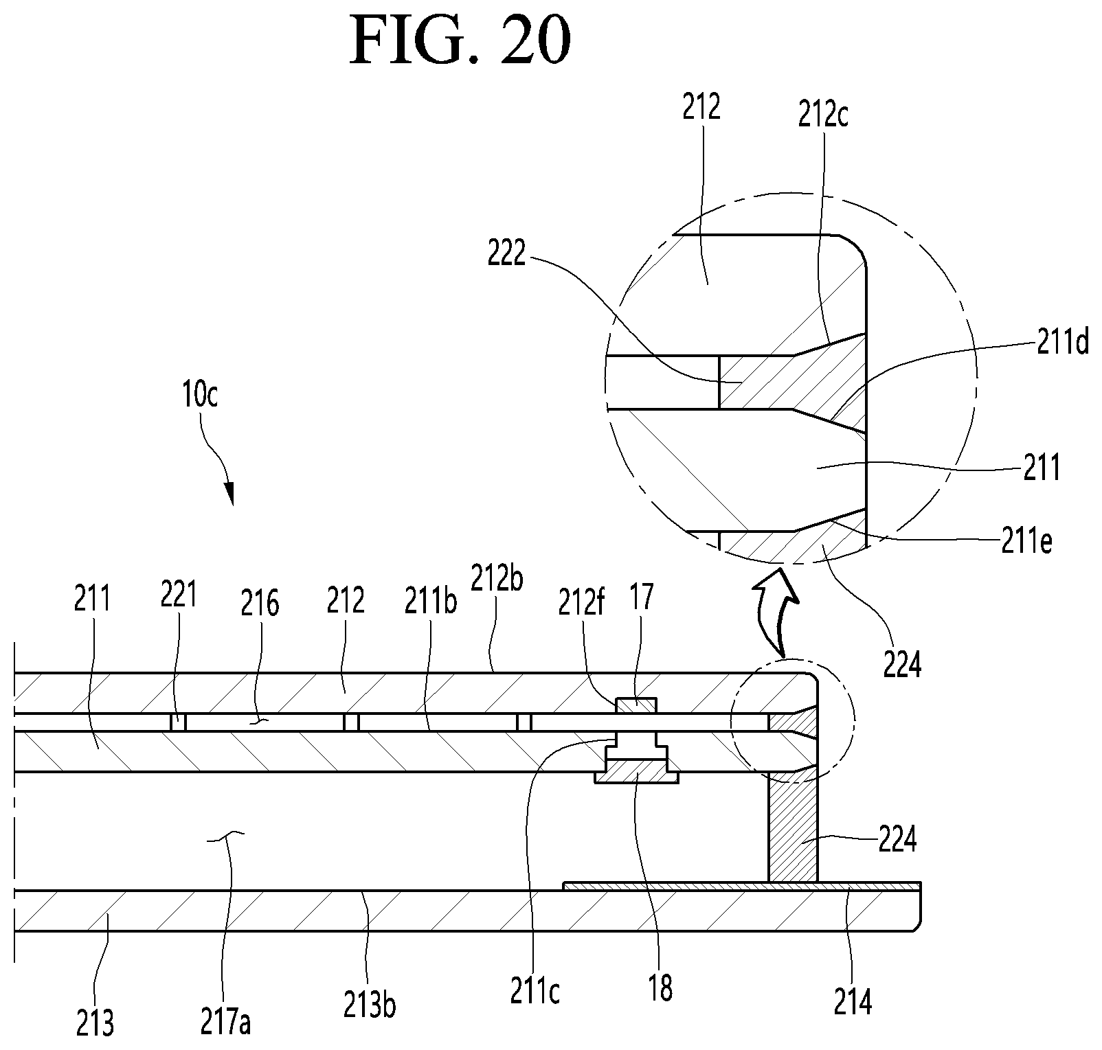 Patent US12320576 Figure 19 – Panel assembly, refrigerator, and home appliances