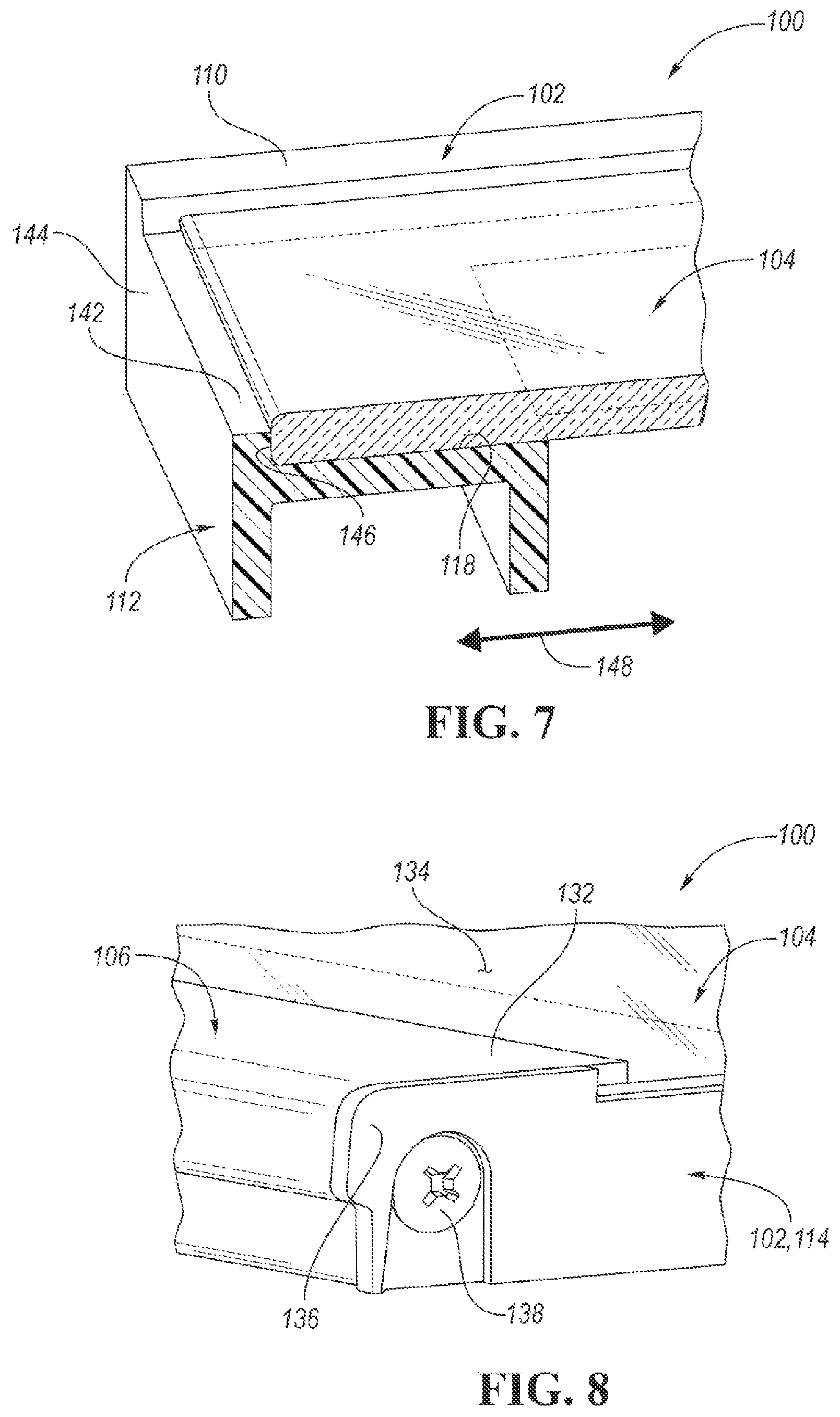 Patent US12320578 Figure 5 – Refrigerator and corresponding shelving system