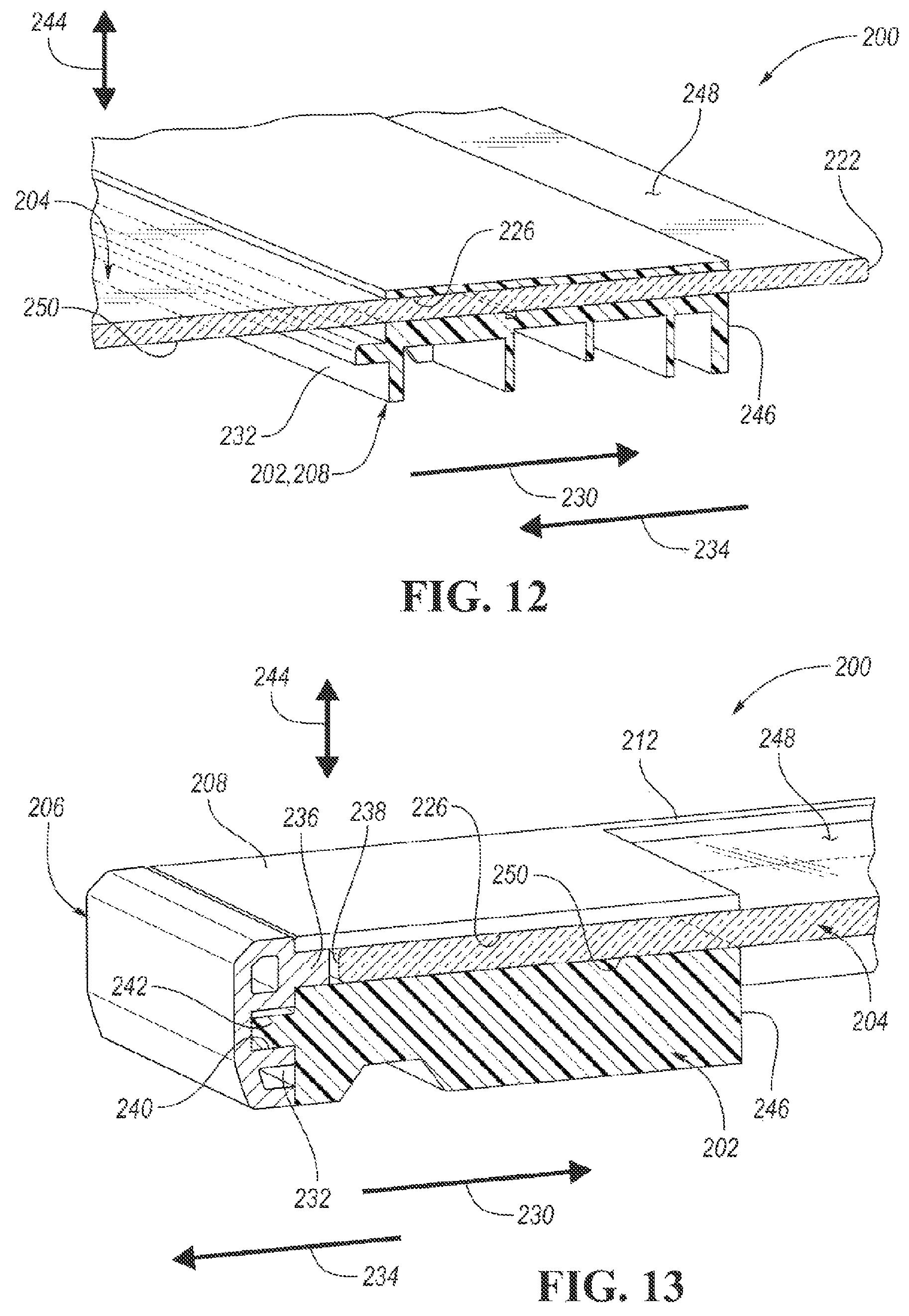 Patent US12320578 Figure 8 – Refrigerator and corresponding shelving system