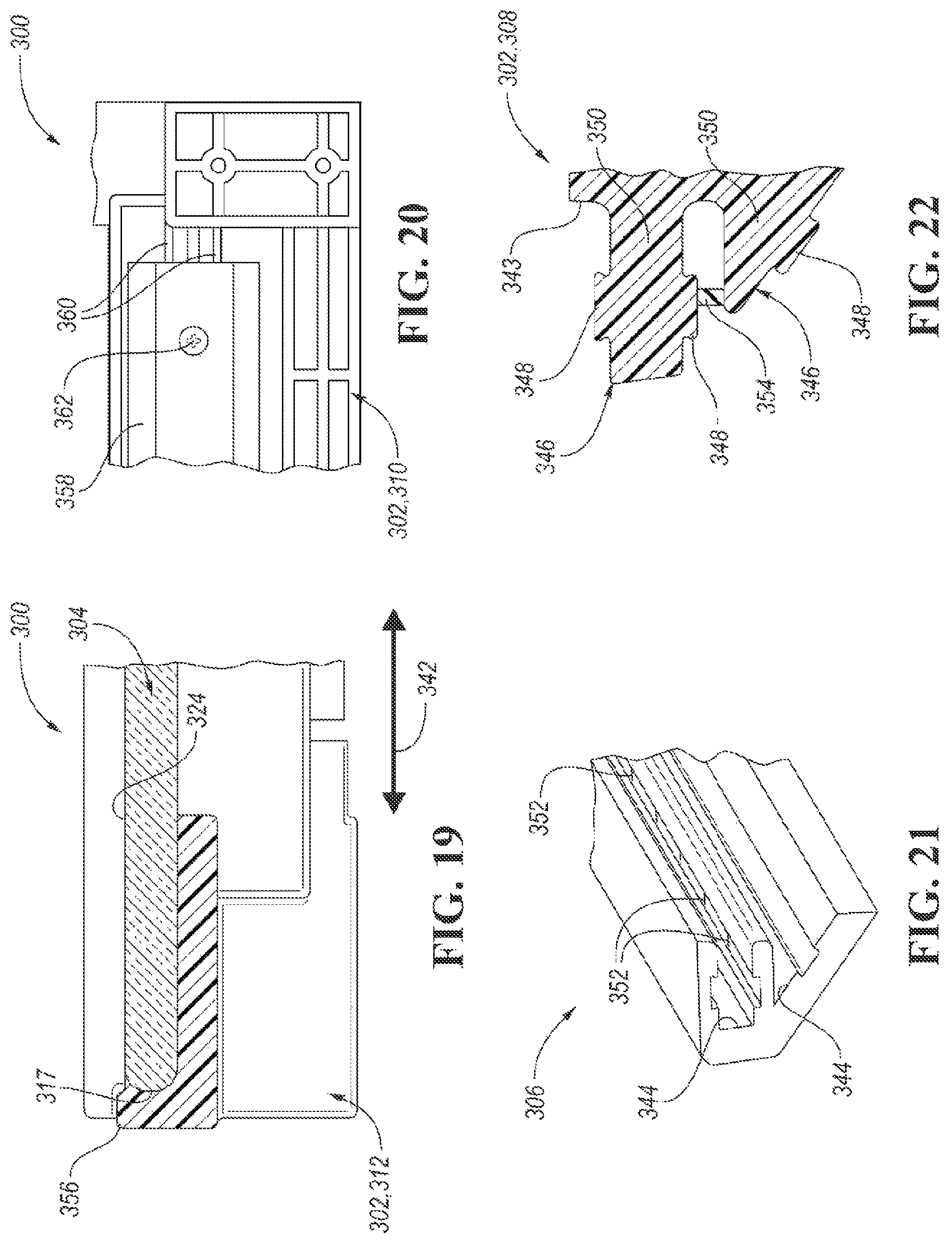 Patent US12320578 Figure 12 – Refrigerator and corresponding shelving system