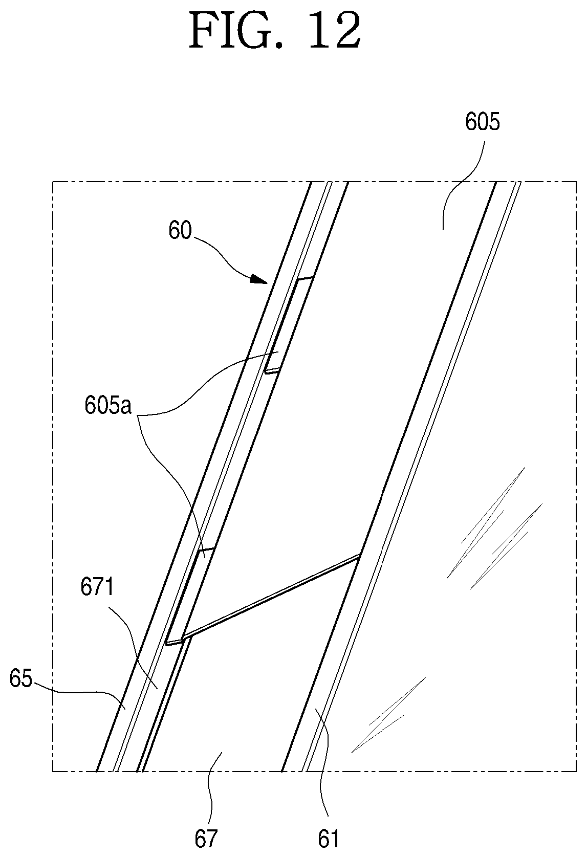 Patent US12320582 Figure 12 – Refrigerator