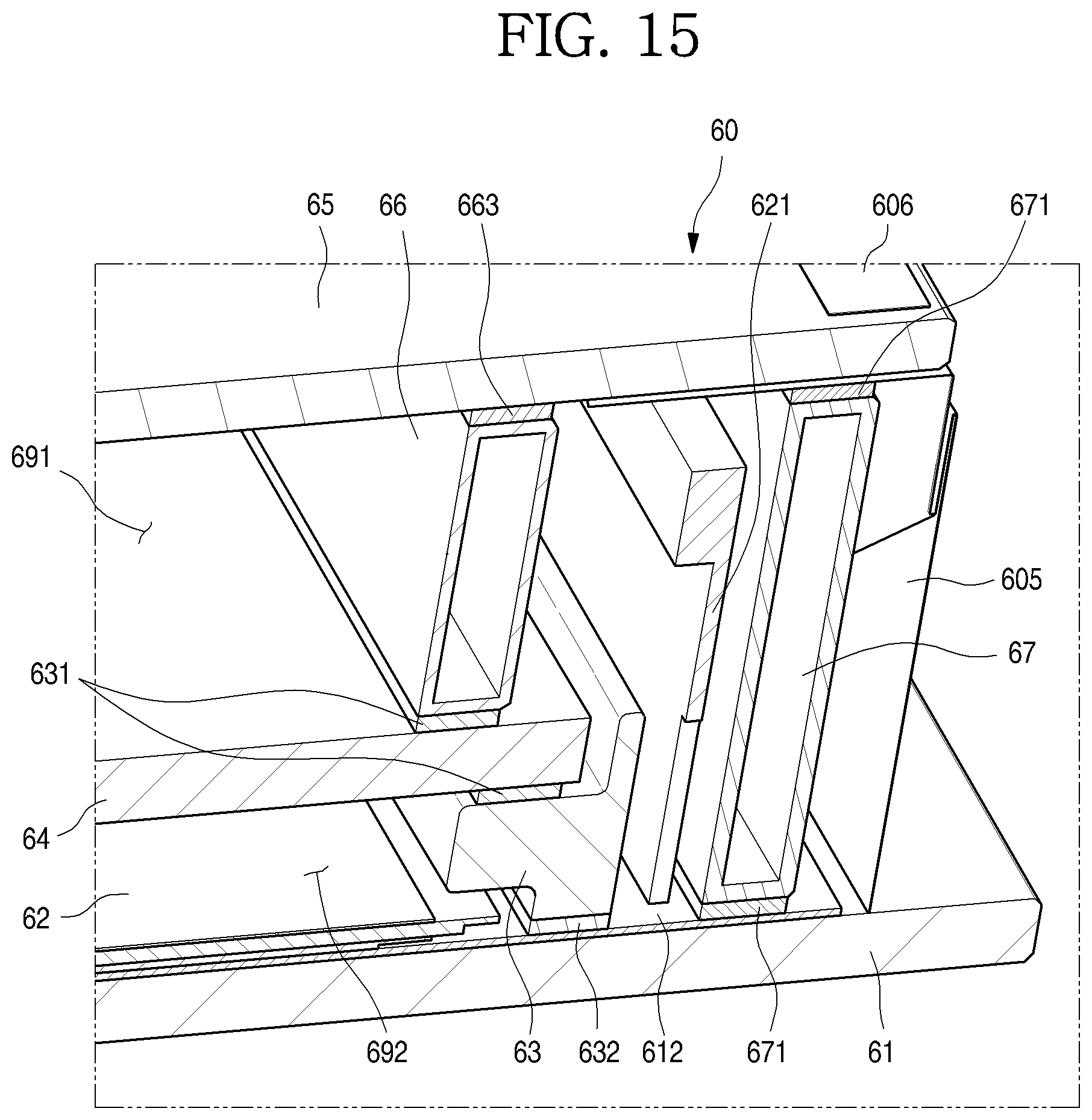 Patent US12320582 Figure 15 – Refrigerator