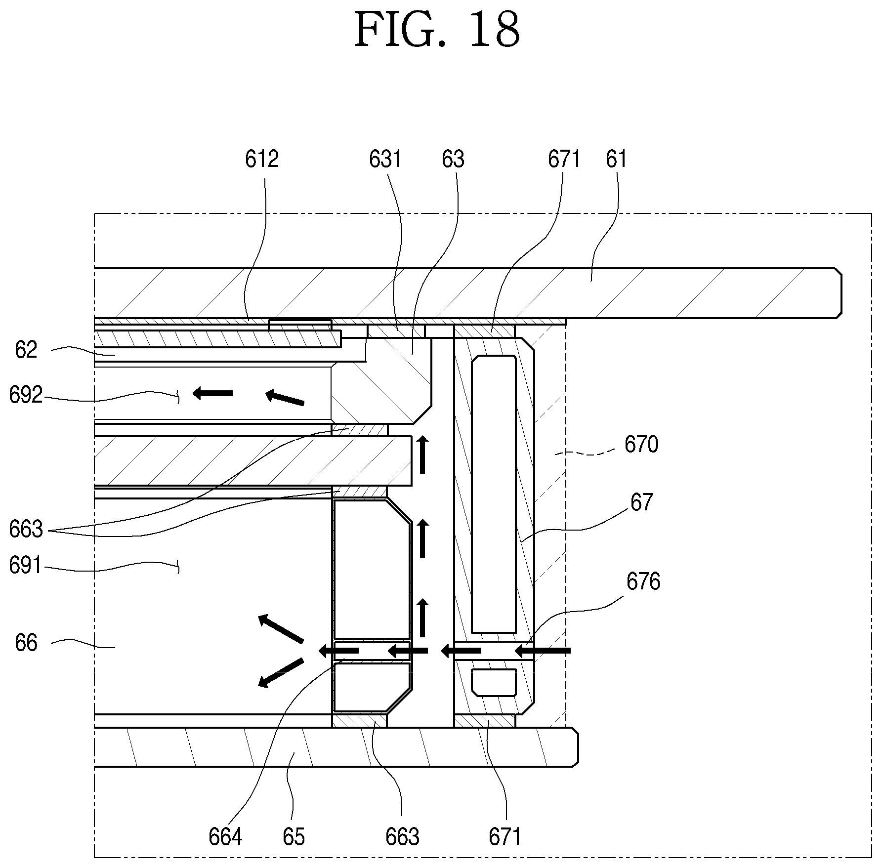Patent US12320582 Figure 18 – Refrigerator