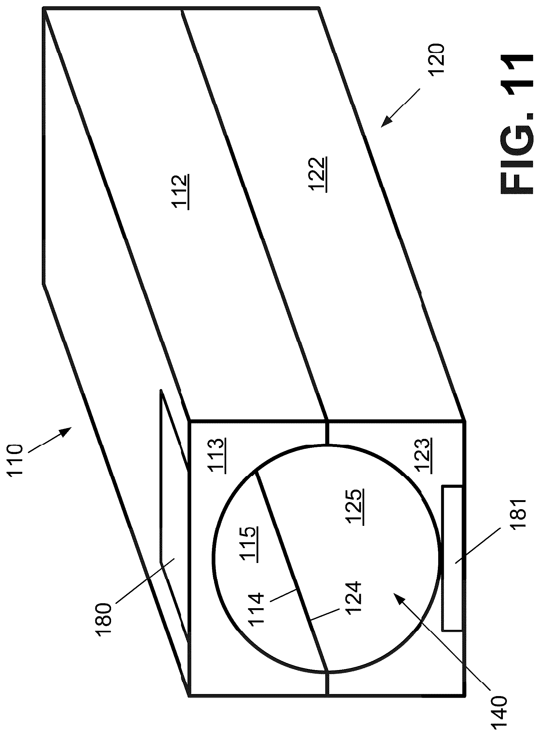 Patent US12320585 Figure 10 – Cooling device for cooling beverages
