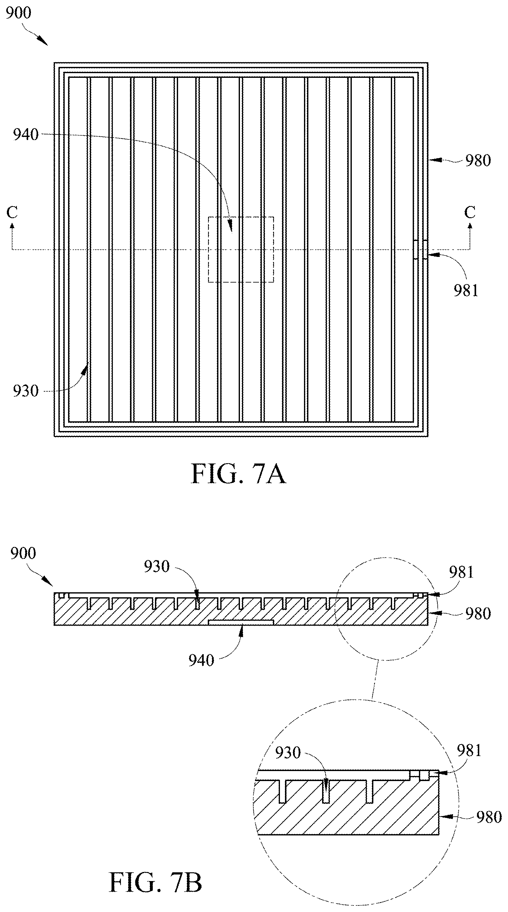 Patent US12320593 Figure 7 – Integrated vapor chamber