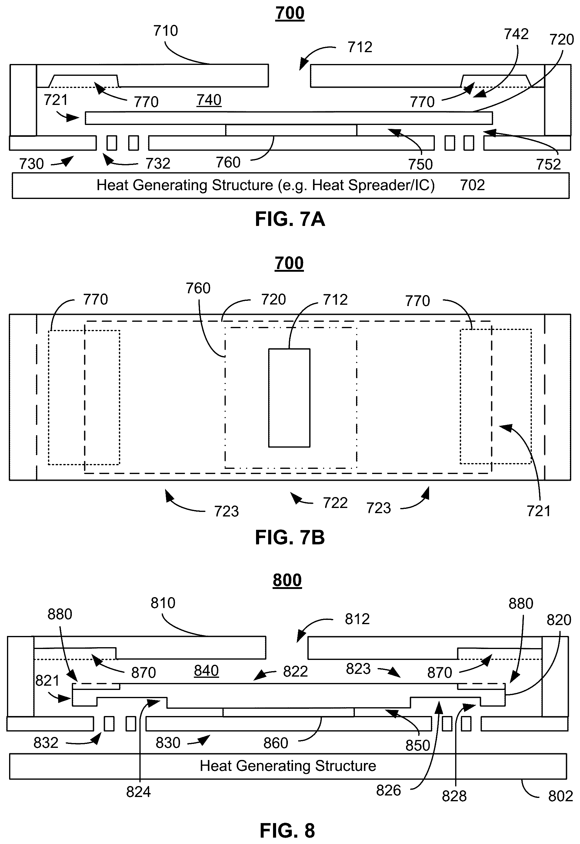 Patent US12320595 Figure 7 – Top chamber cavities for center-pinned actuators