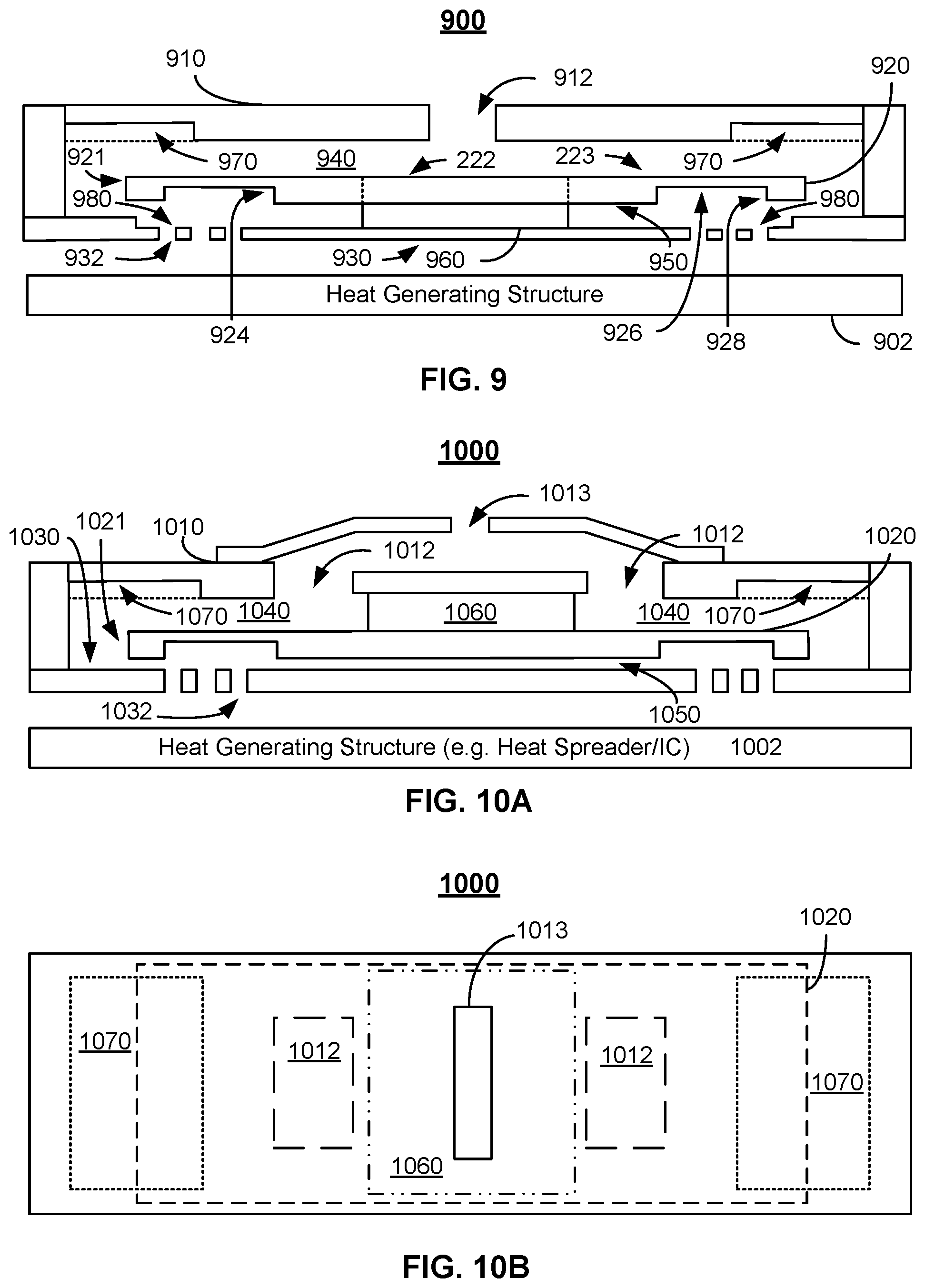 Patent US12320595 Figure 8 – Top chamber cavities for center-pinned actuators