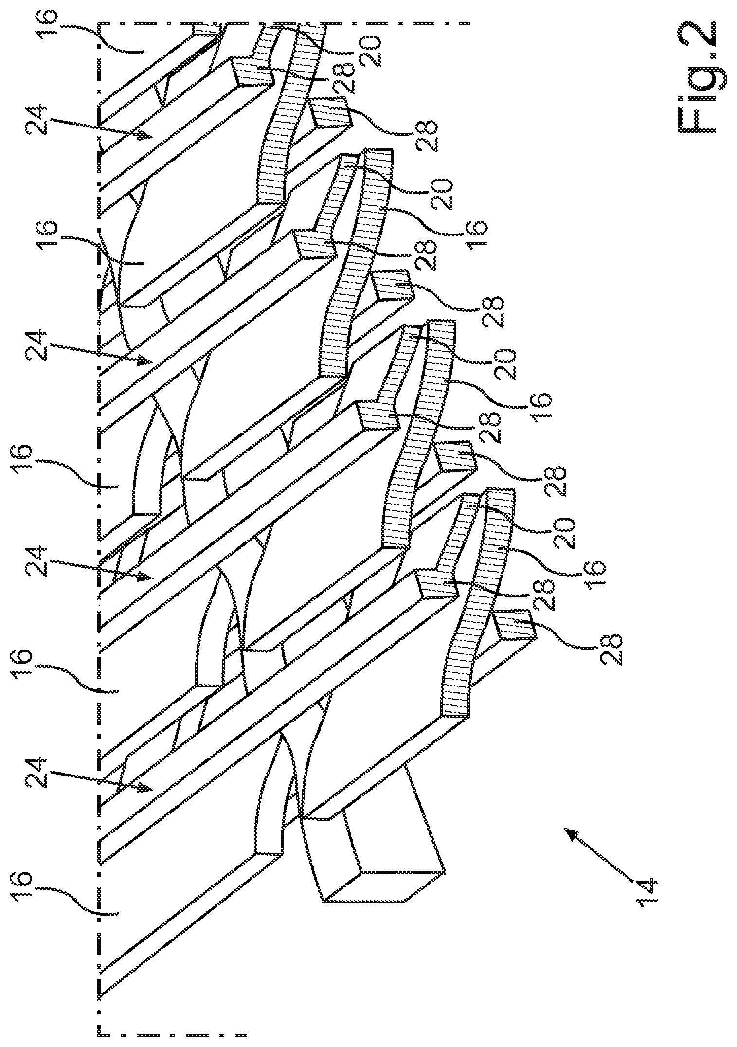 Patent US12320598 Figure 2 – Heat conduction device for an electric energy storage of a motor vehicle