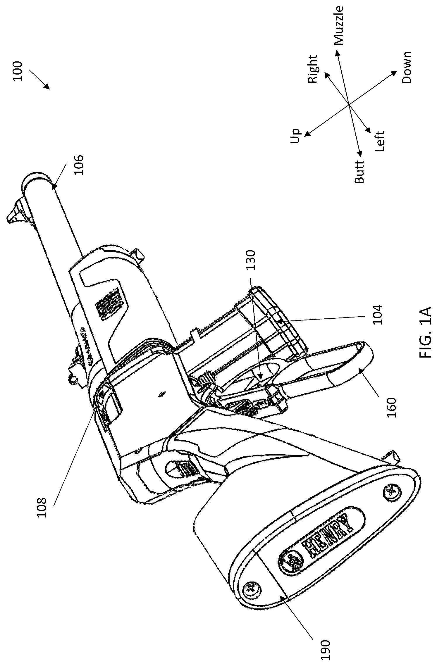 Patent US12320599 Figure 1 – Firearm fire control mechanisms and related techniques