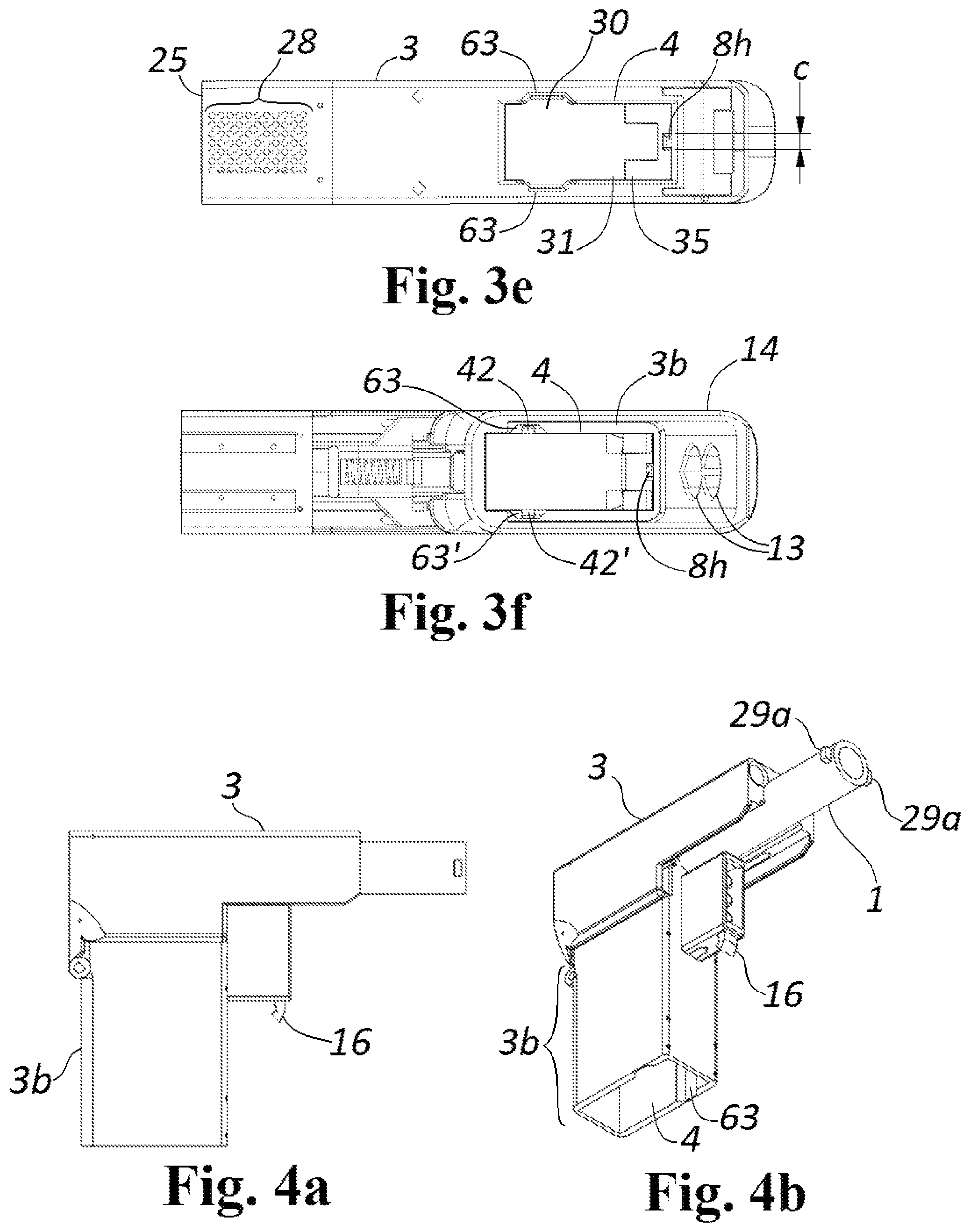 Patent US12320601 Figure 4 – Concealable pistol