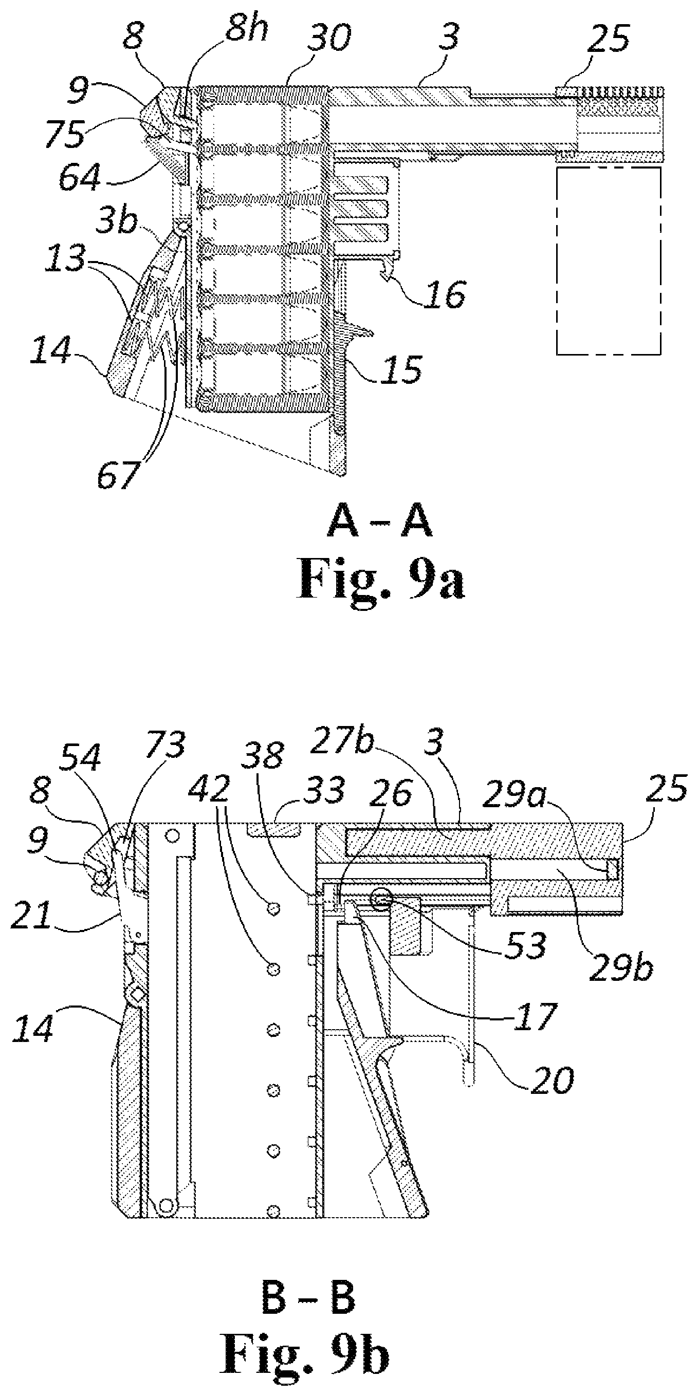 Patent US12320601 Figure 10 – Concealable pistol