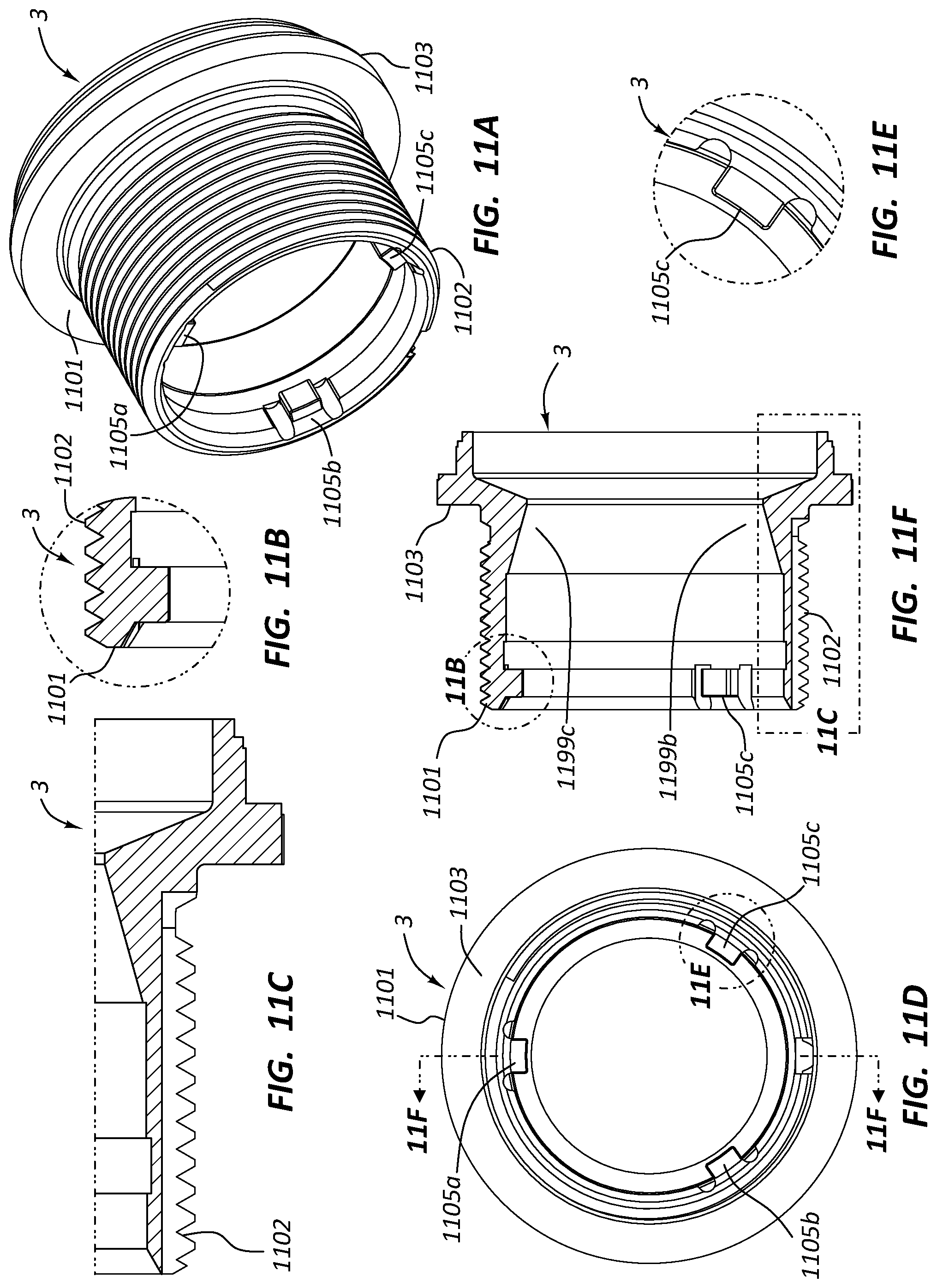 Patent US12320602 Figure 7 – Firearm muzzle attachment apparatus