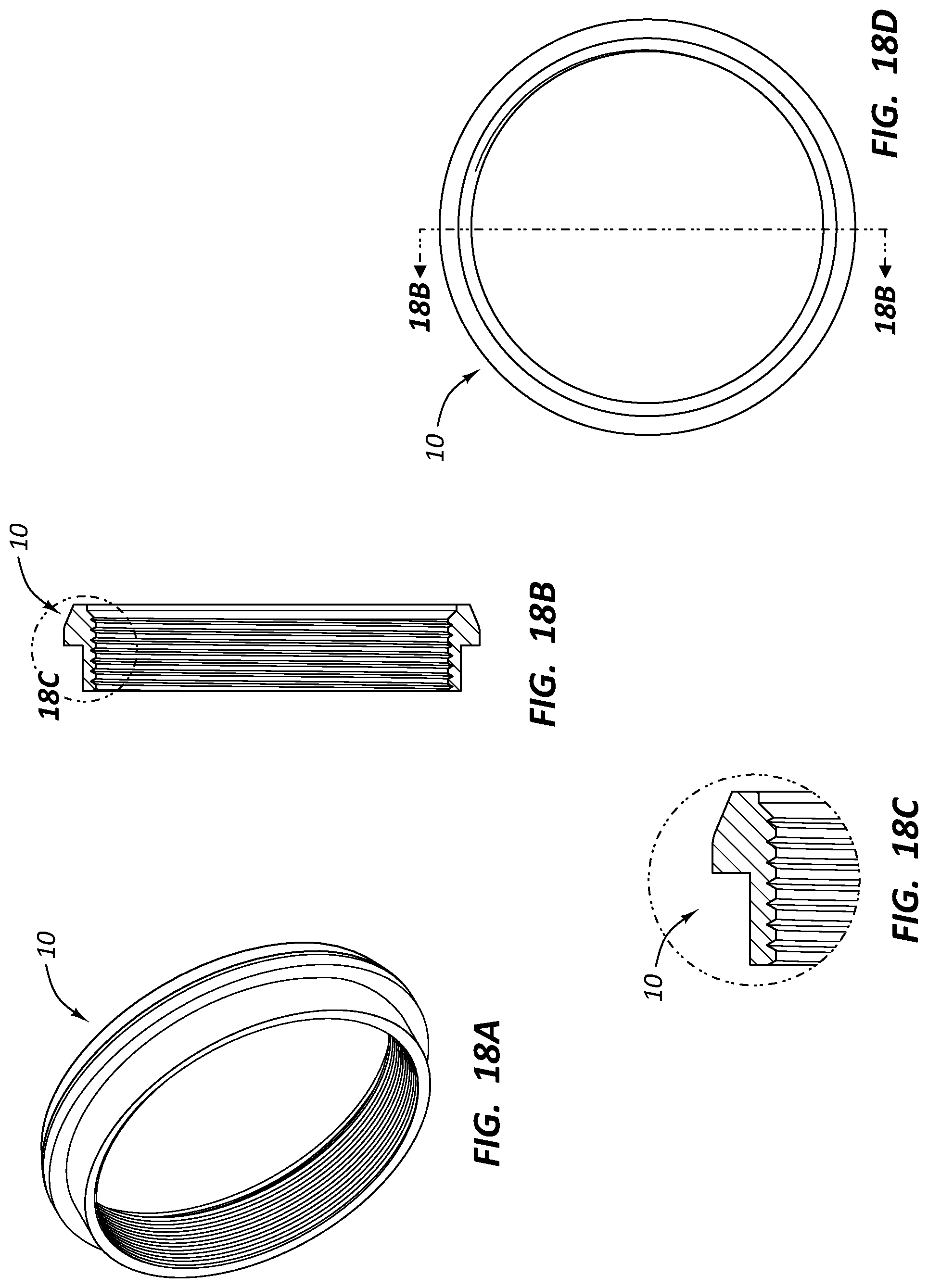 Patent US12320602 Figure 14 – Firearm muzzle attachment apparatus
