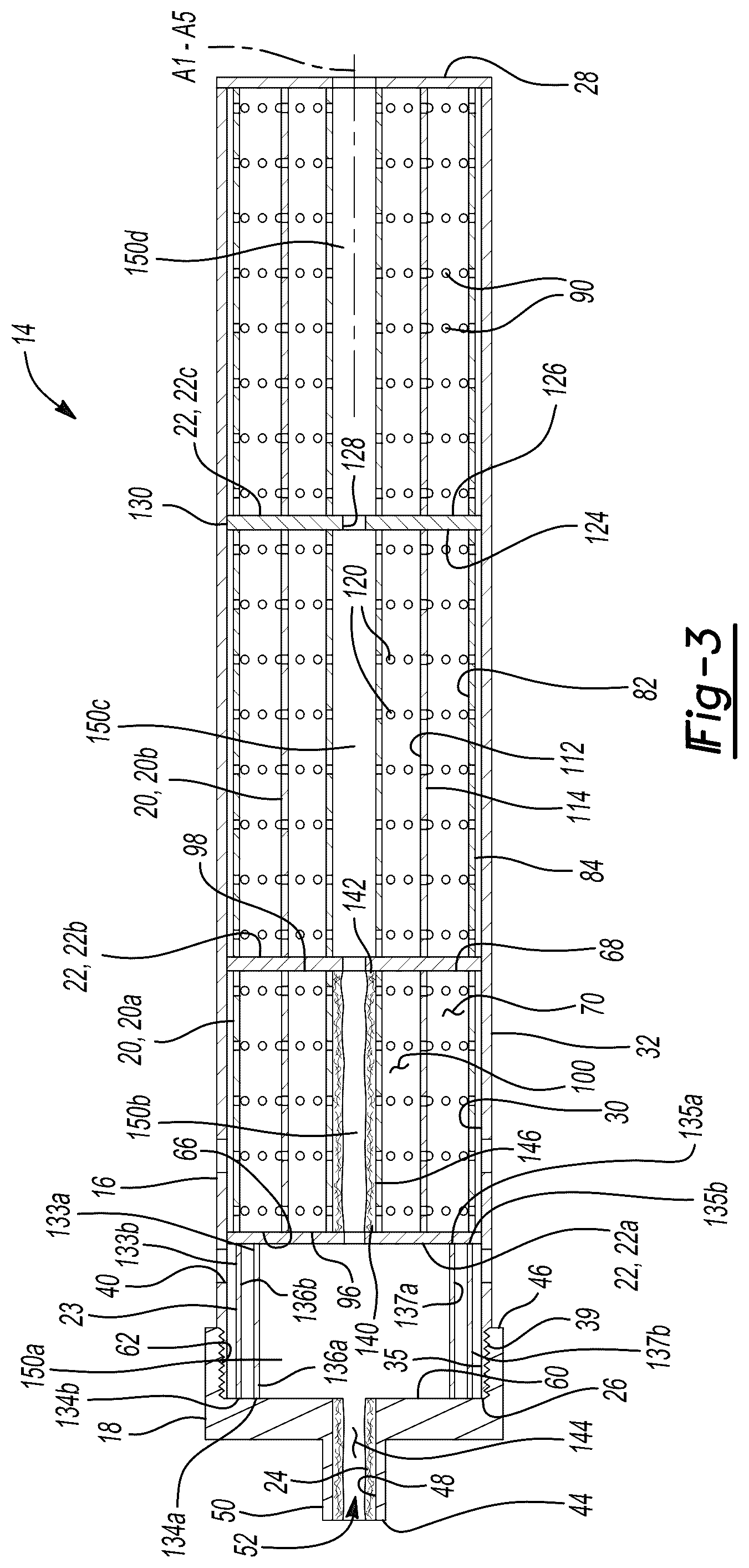 Patent US12320603 Figure 3 – Firearm sound suppressor