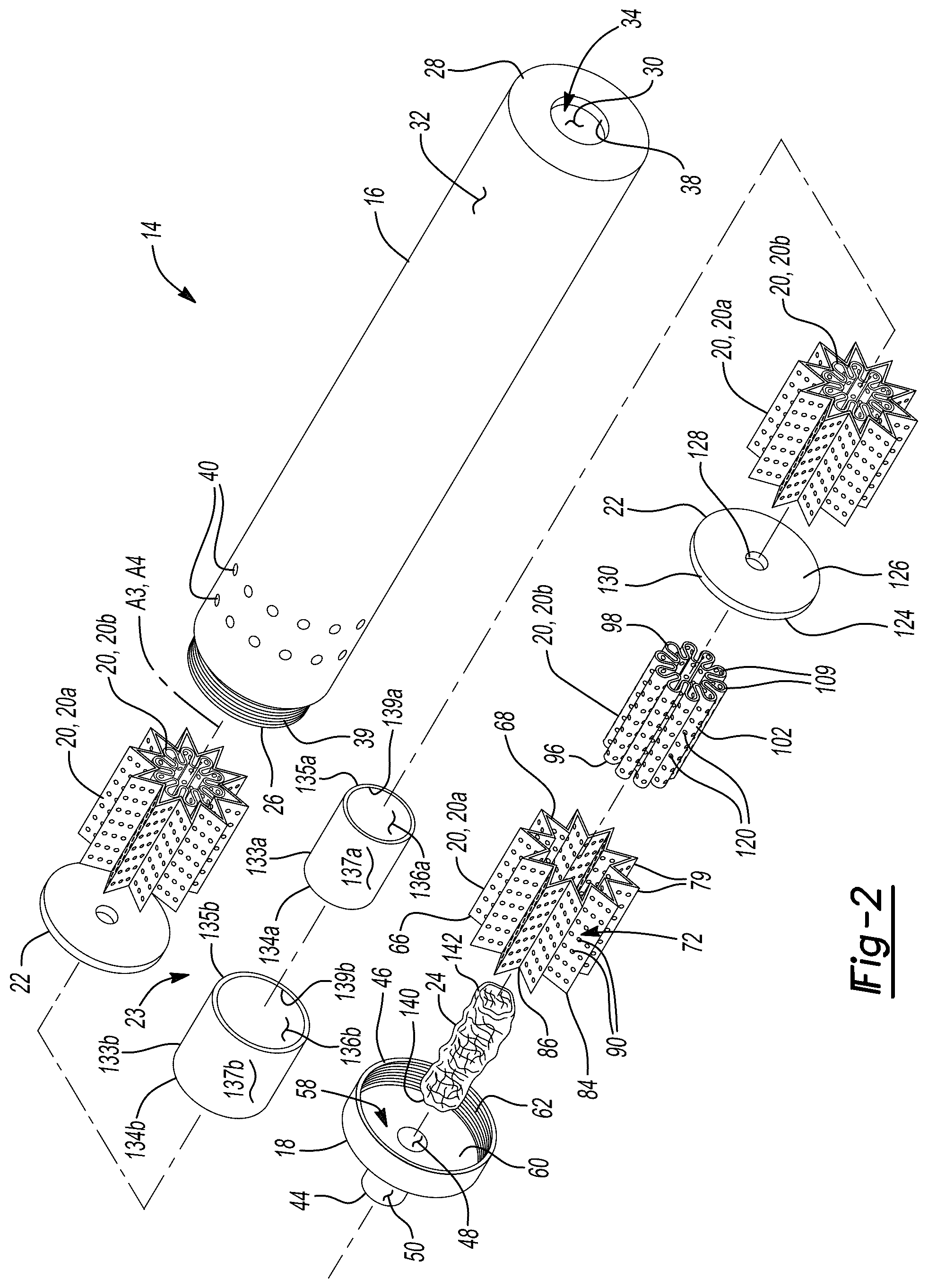 Patent US12320604 Figure 2 – Firearm sound suppressor