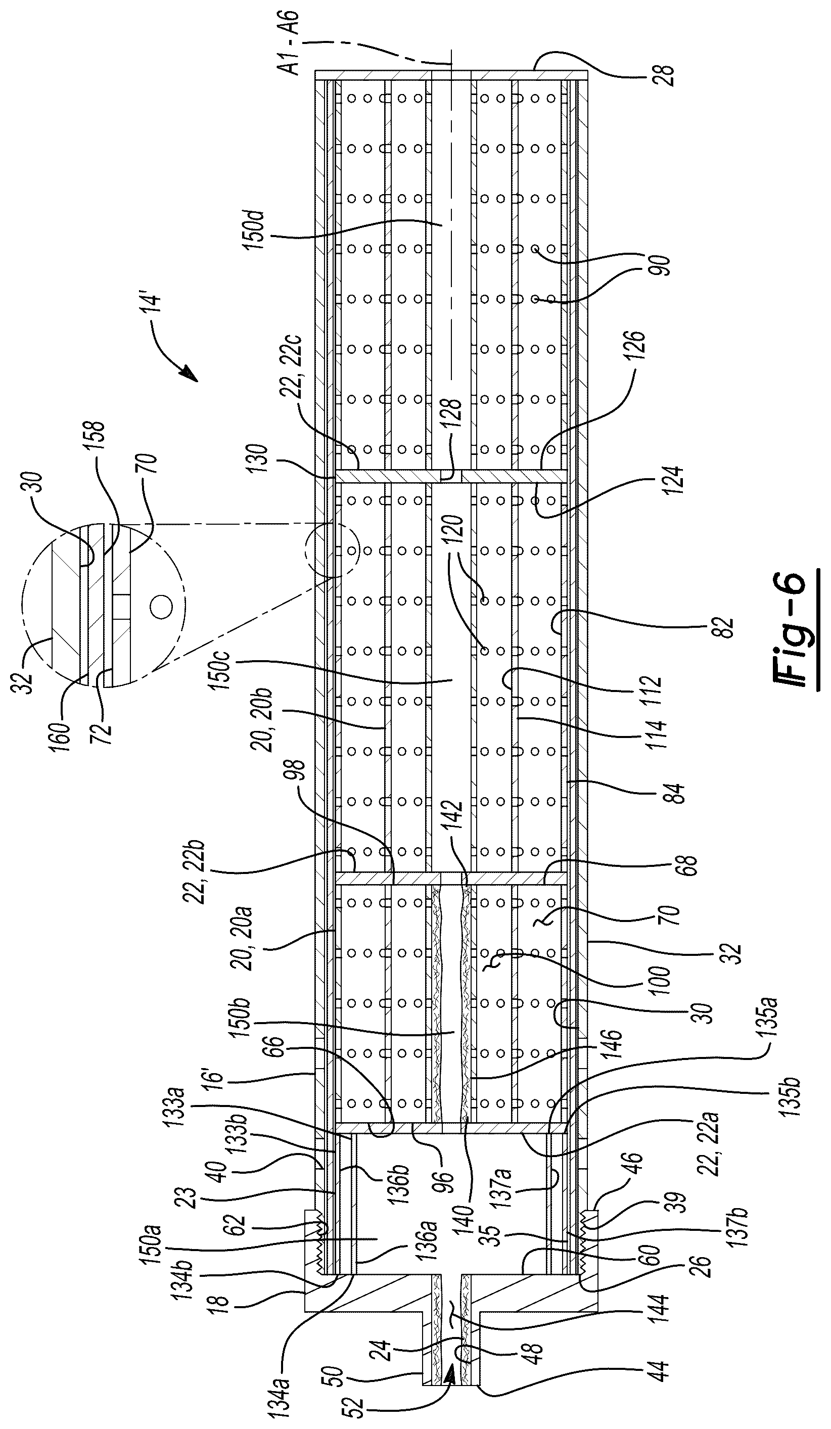 Patent US12320604 Figure 7 – Firearm sound suppressor