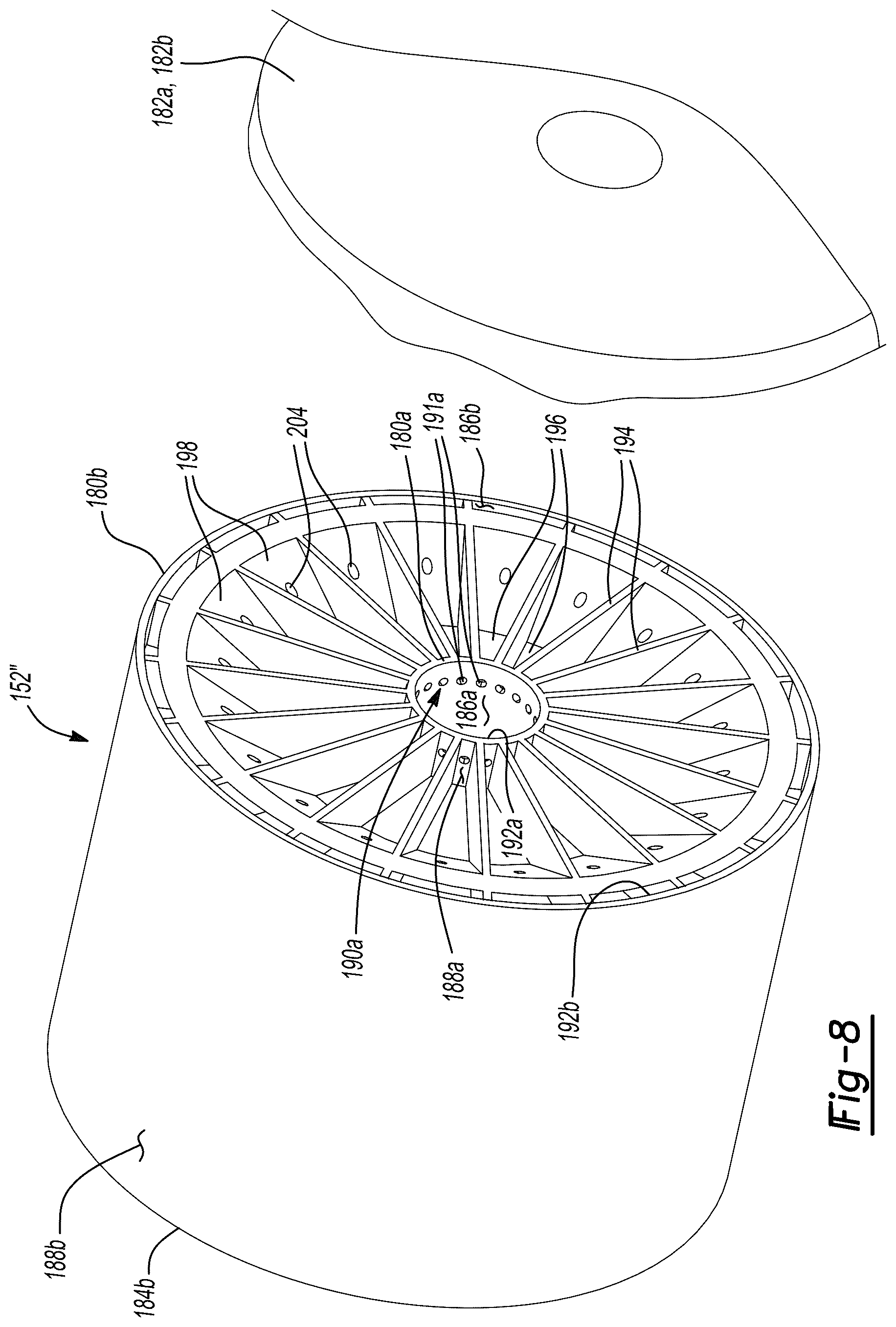 Patent US12320604 Figure 9 – Firearm sound suppressor