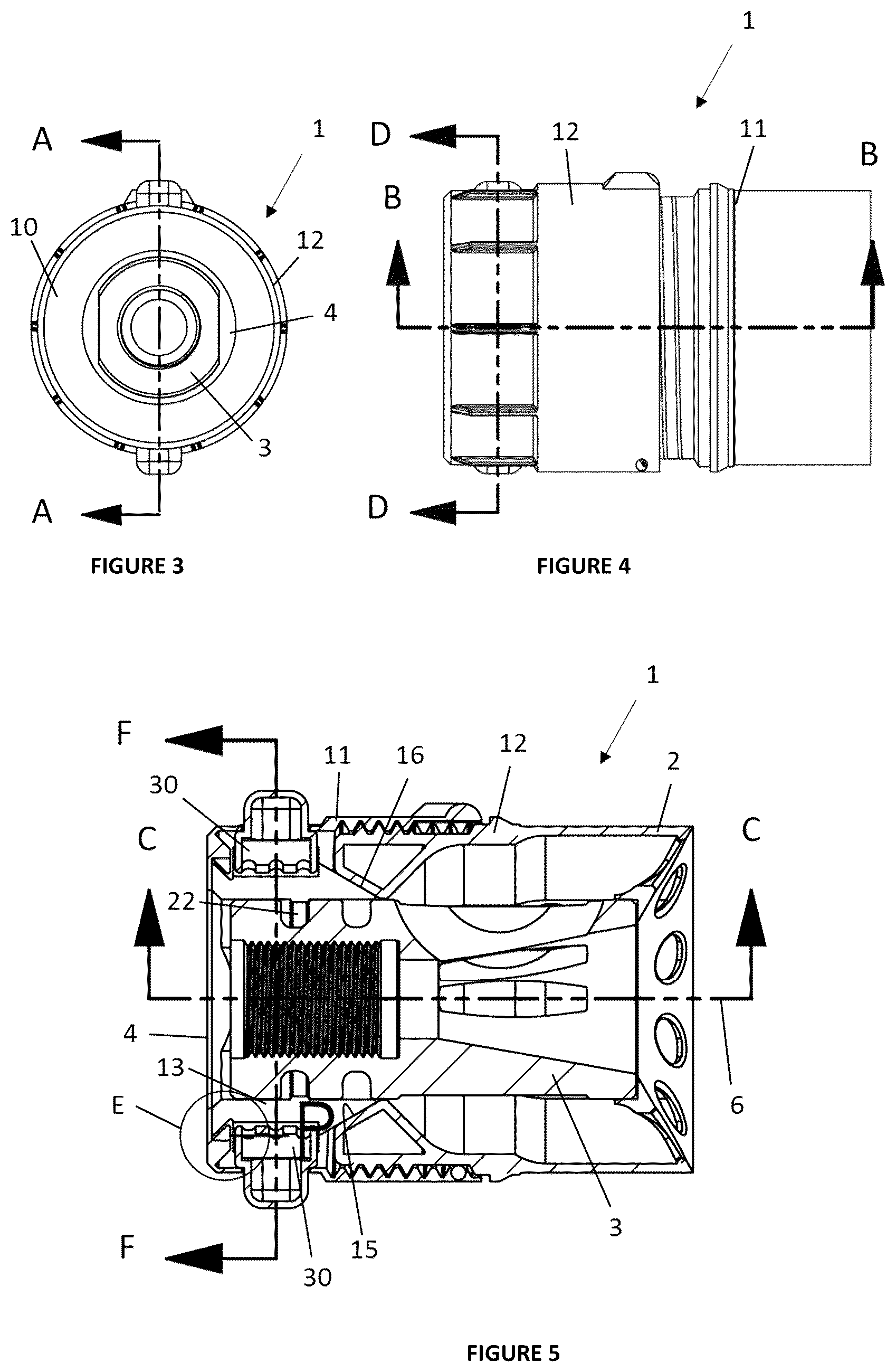 Patent US12320605 Figure 2 – Connector for a firearm accessory