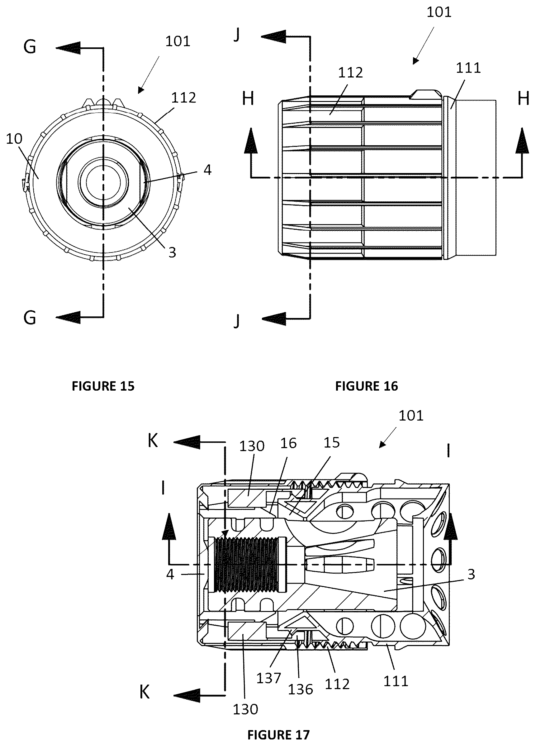 Patent US12320605 Figure 6 – Connector for a firearm accessory