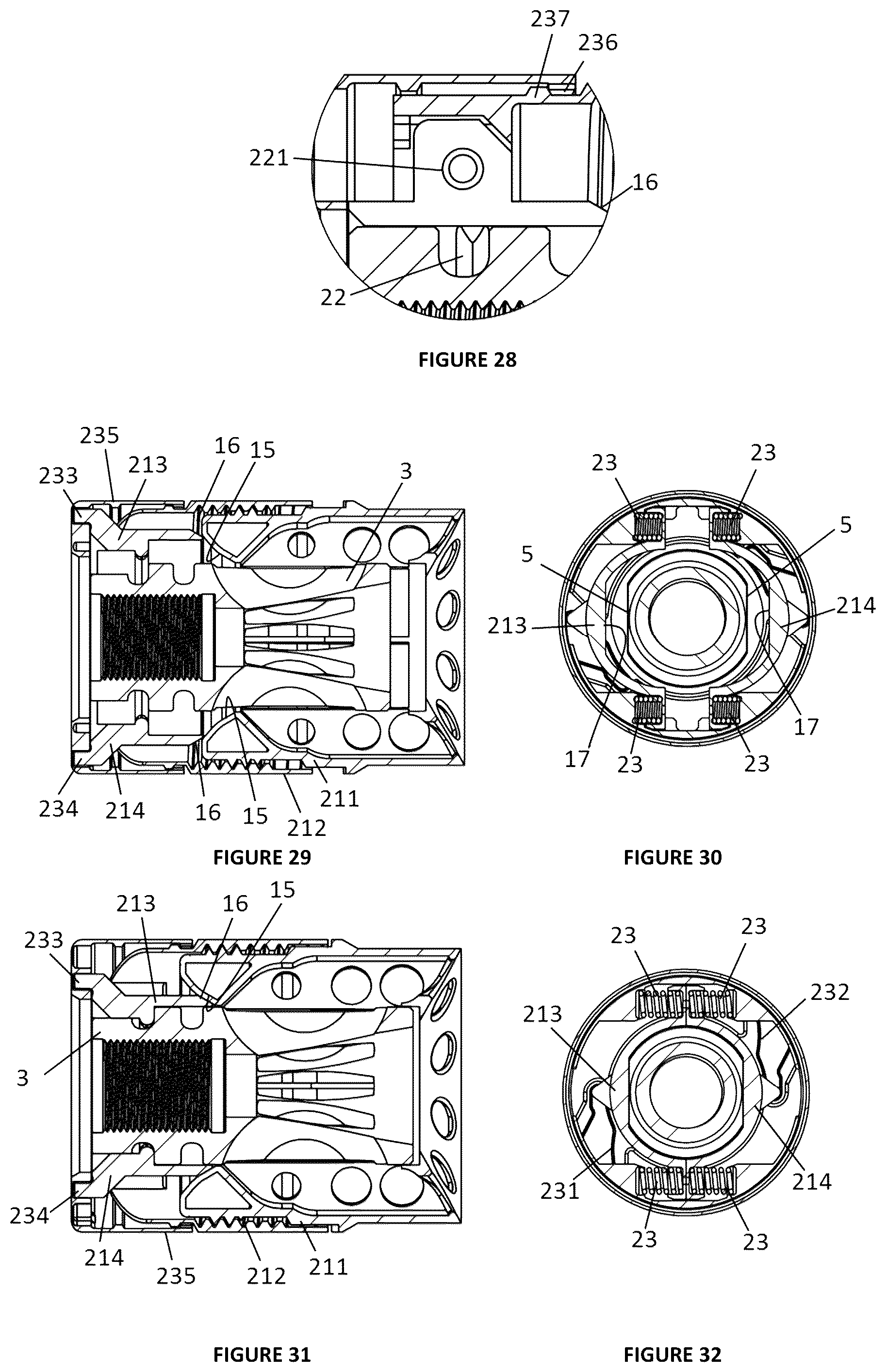 Patent US12320605 Figure 10 – Connector for a firearm accessory
