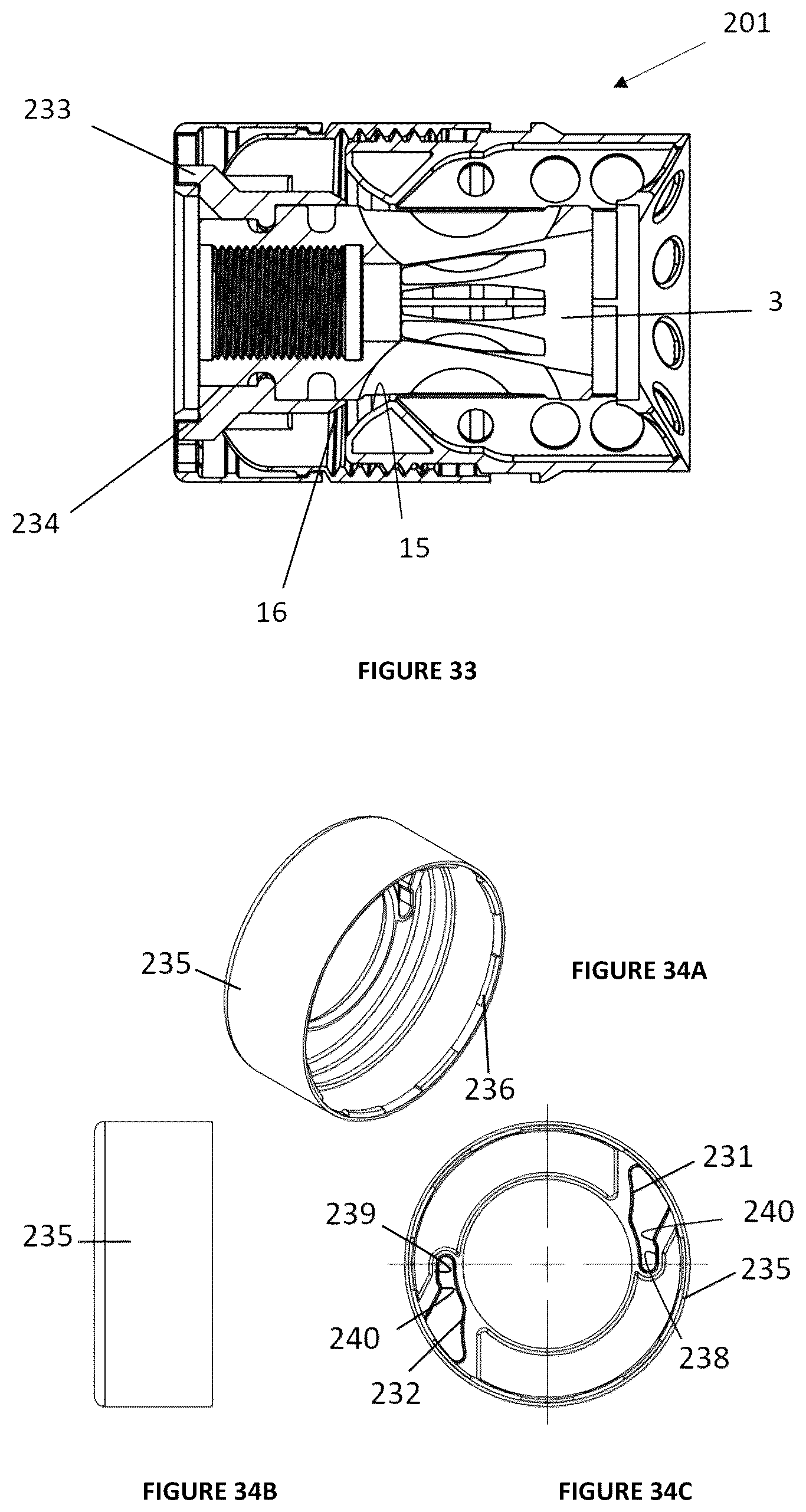 Patent US12320605 Figure 11 – Connector for a firearm accessory