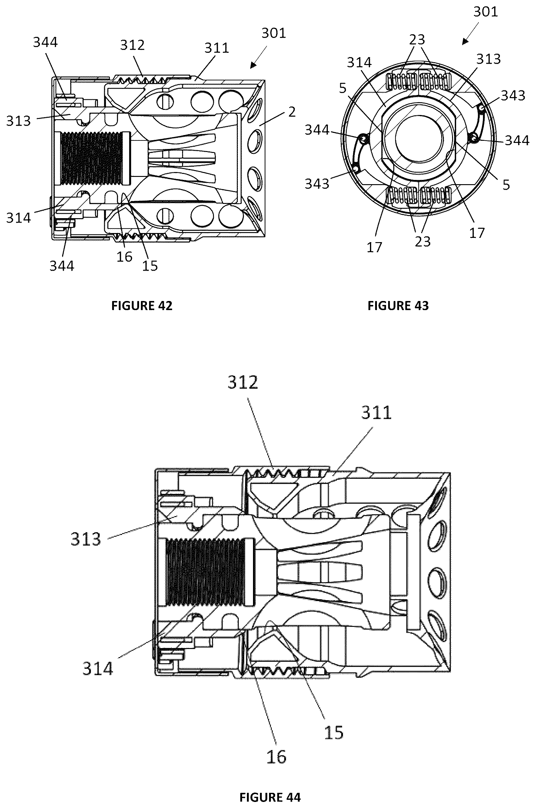 Patent US12320605 Figure 14 – Connector for a firearm accessory