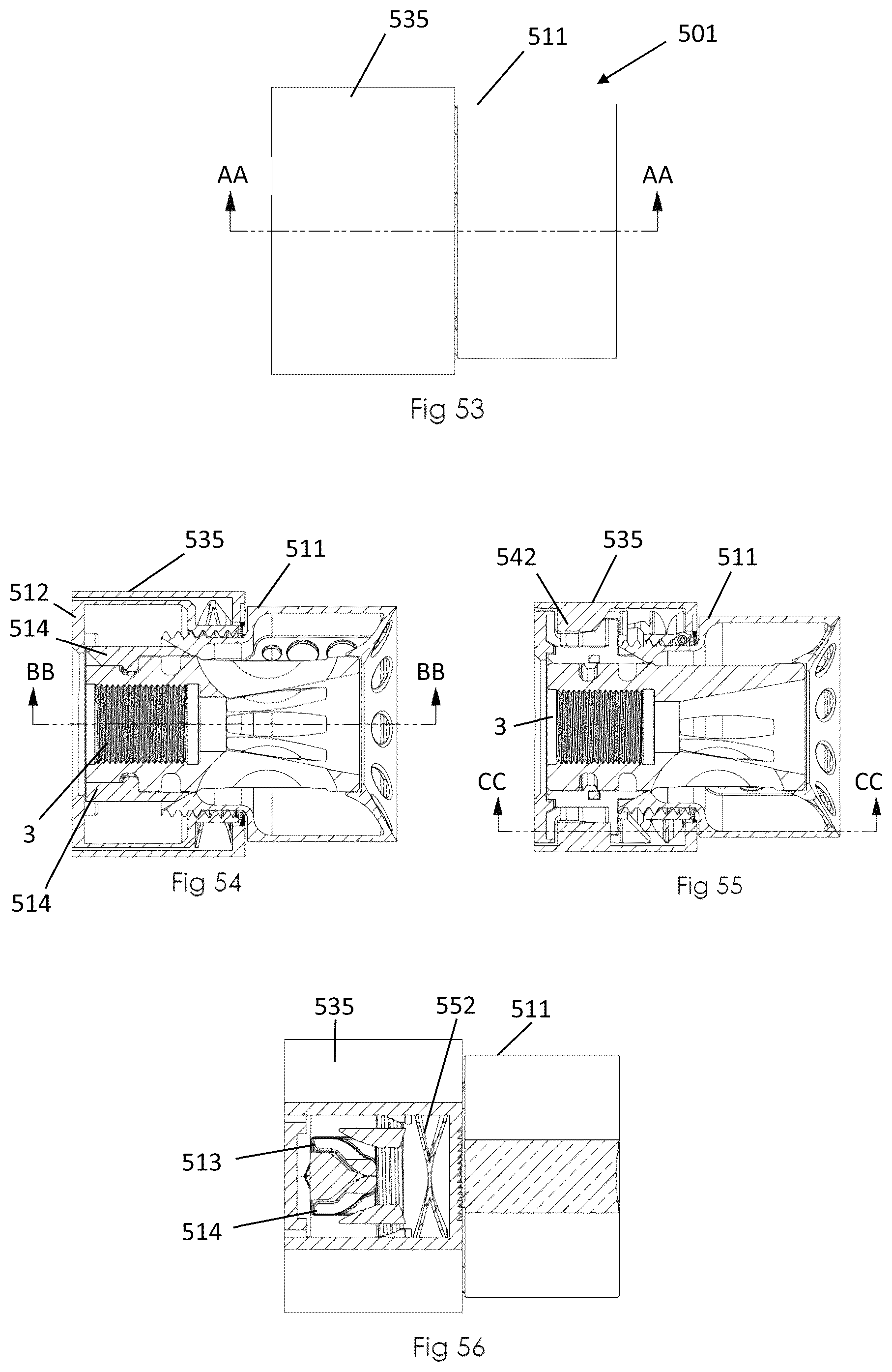 Patent US12320605 Figure 19 – Connector for a firearm accessory