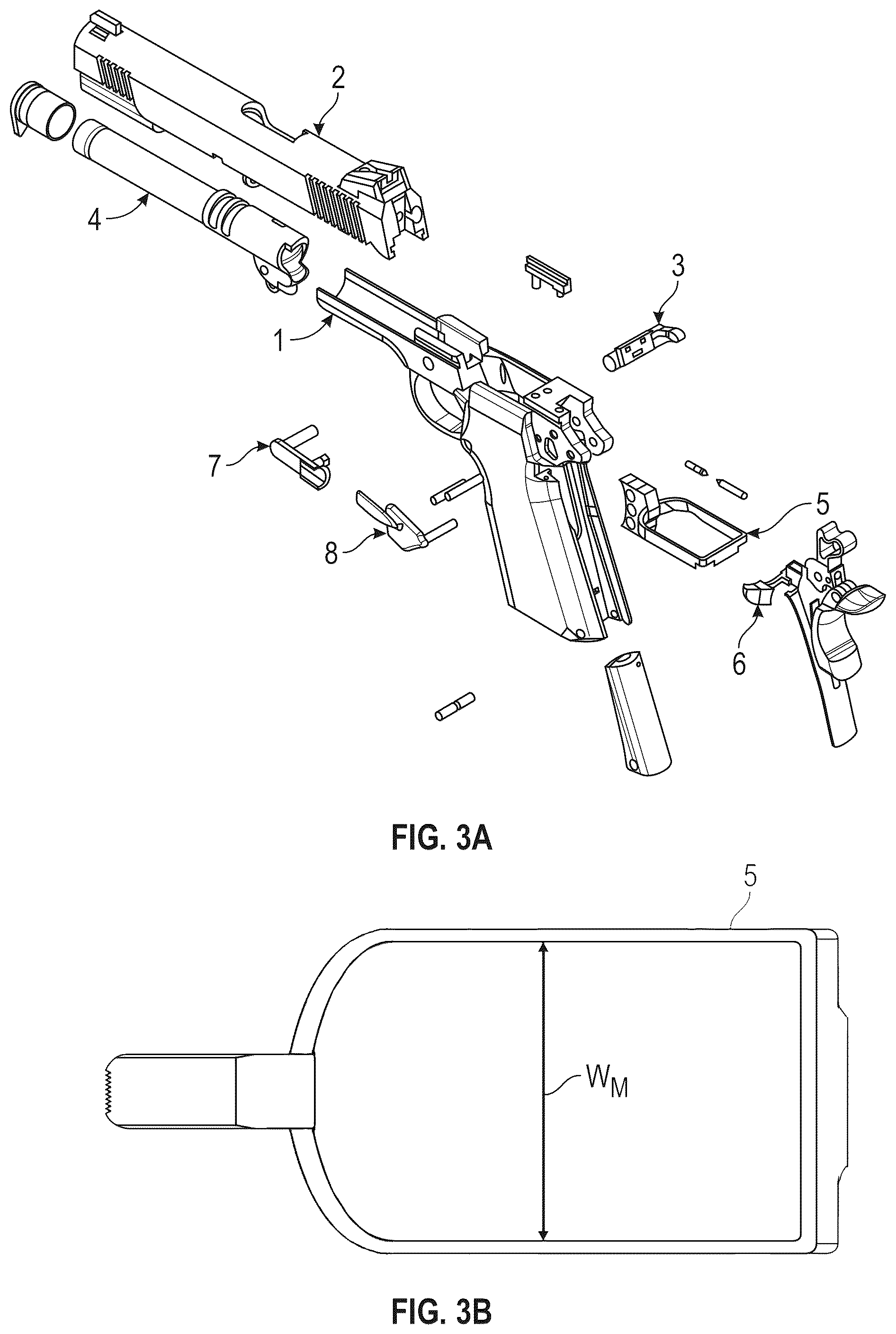 Patent US12320607 Figure 2 – Handgun