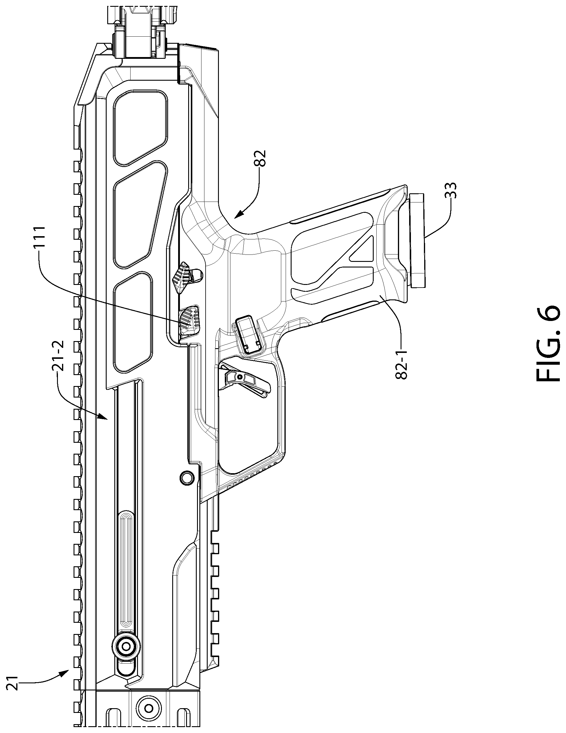 Patent US12320608 Figure 6 – Bolt assembly for firearm