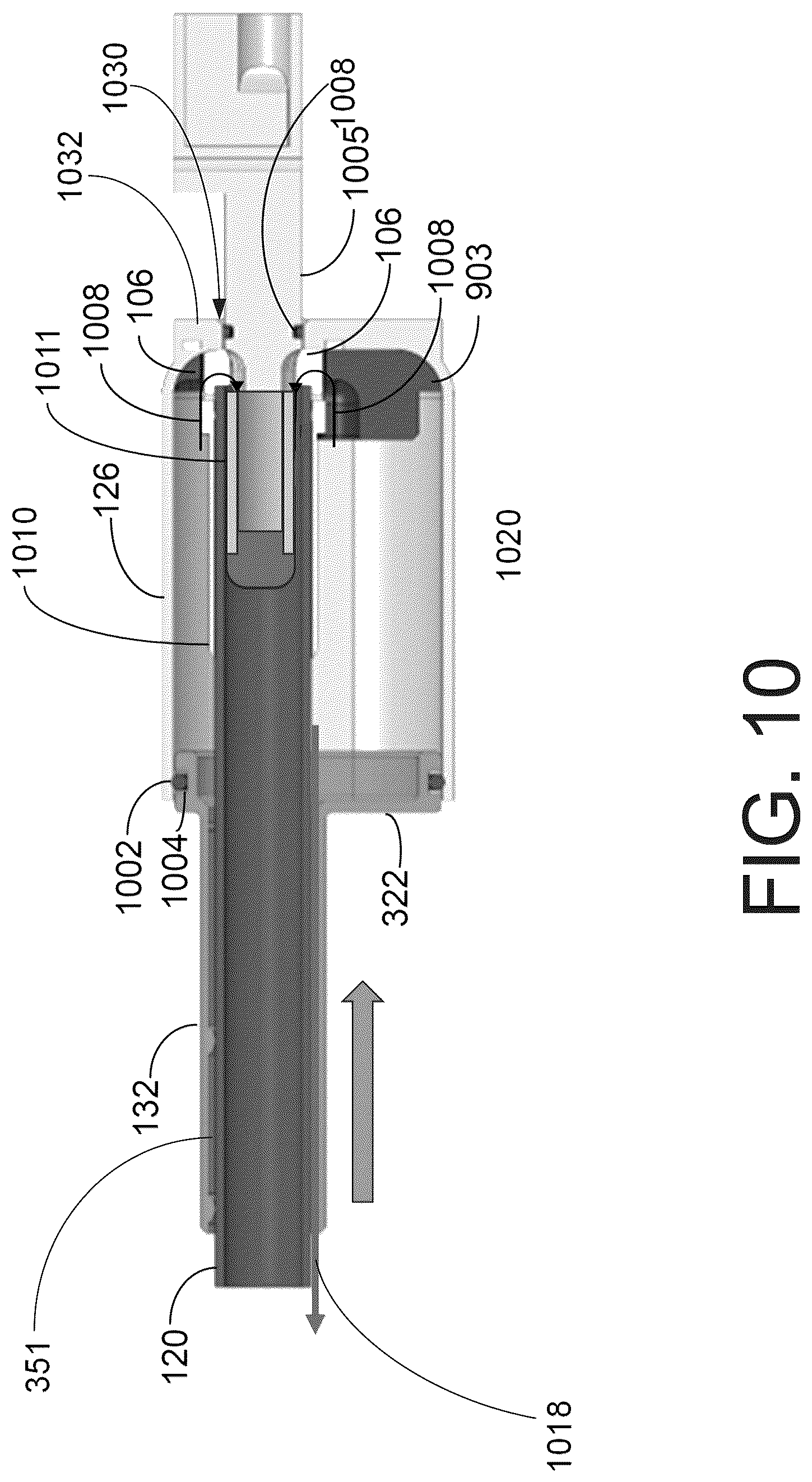 Patent US12320612 Figure 10 – Toy launch apparatus with momentum feature and concentric piston